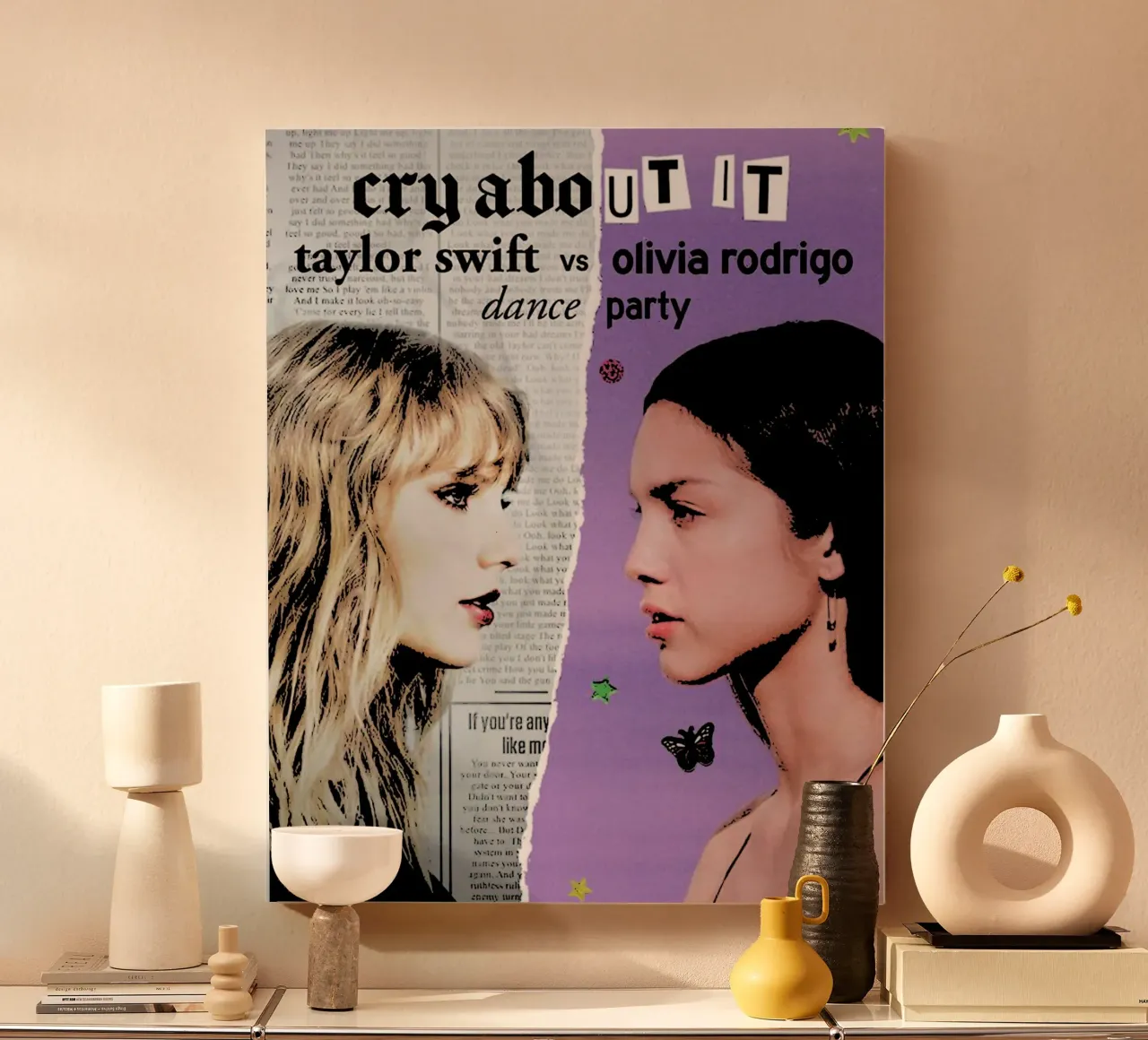 Taylor Swift e Olivia Rodriguez tela da music soul