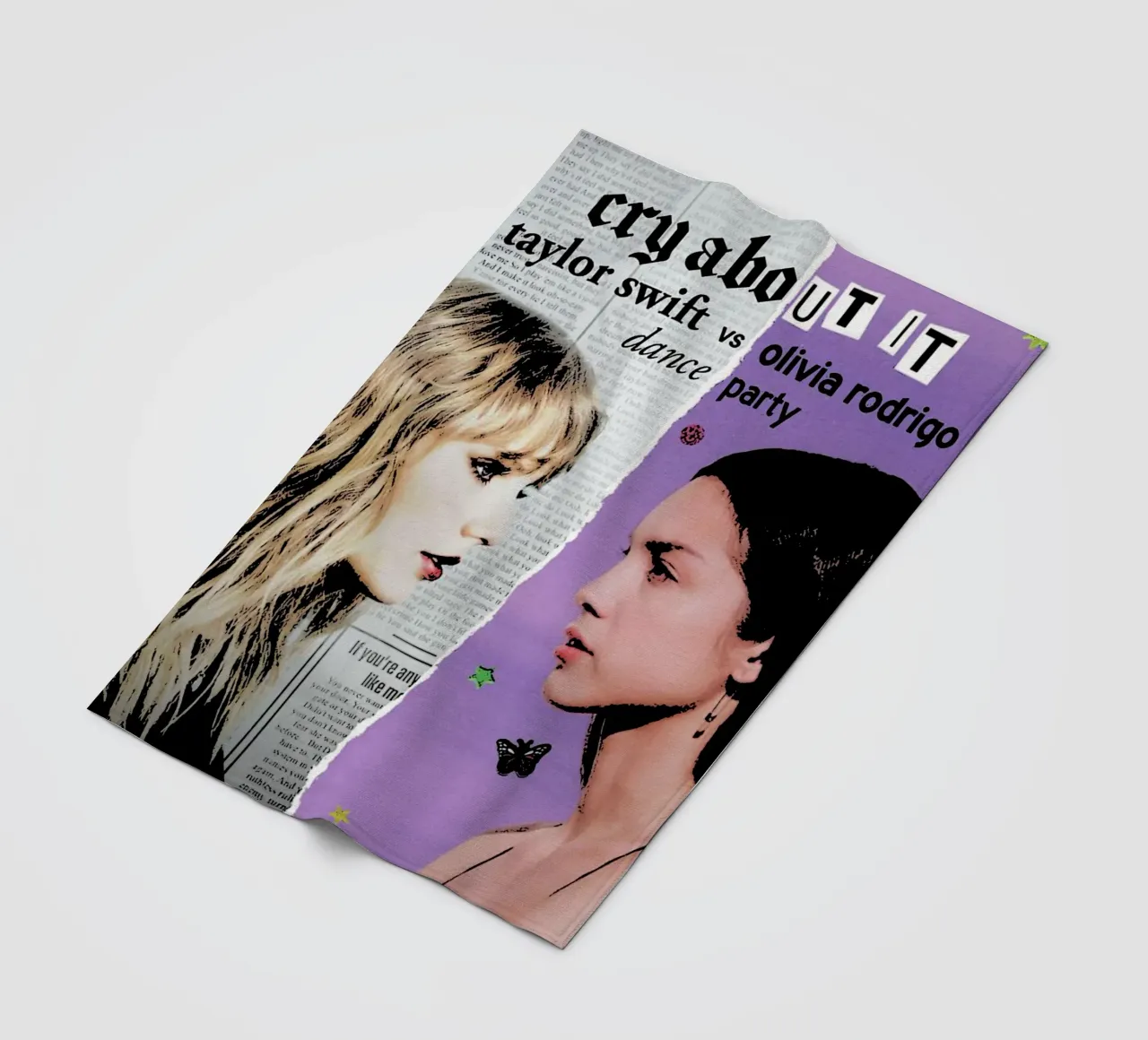 Taylor Swift e Olivia Rodriguez coperta in pile da music soul
