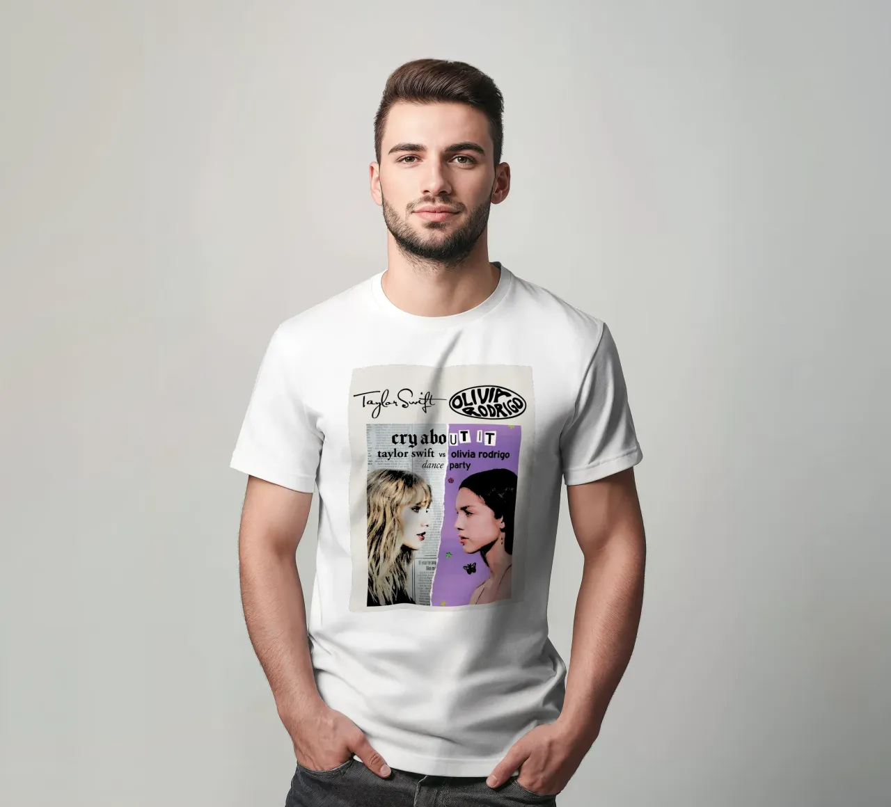 Taylor Swift e Olivia Rodriguez 2 t-shirt da music soul