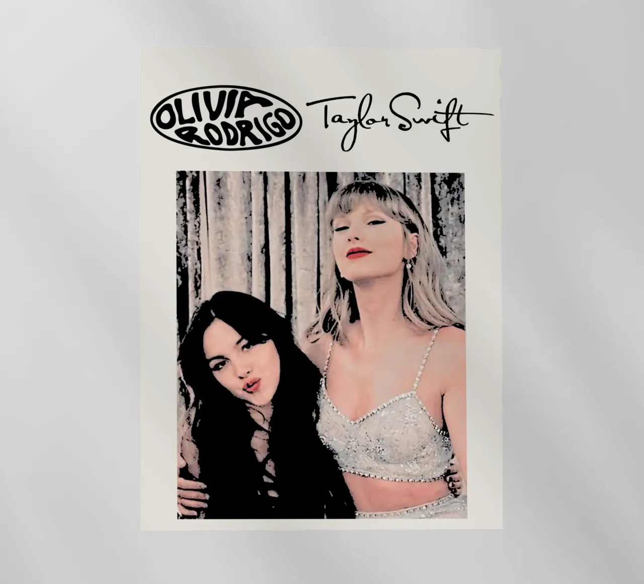Taylor Swift e Olivia Rodriguez Arte pellicola backlit da music soul