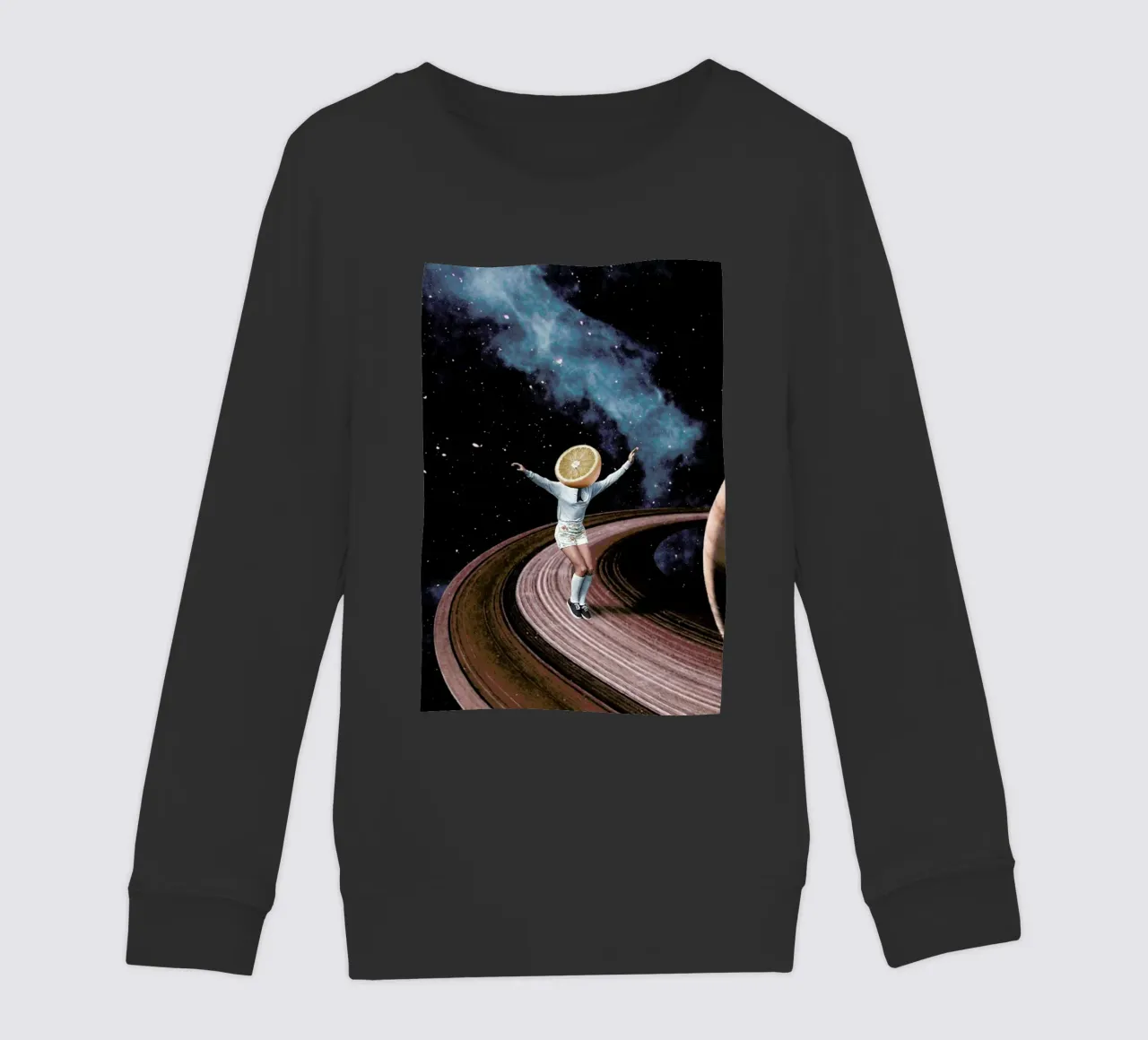 Jumping Oranges in My Head felpa bambino da Maarten Léon