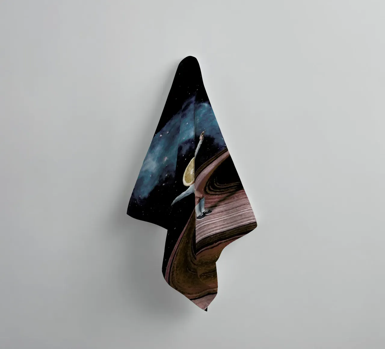 Jumping Oranges in My Head asciugamano da bagno da Maarten Léon