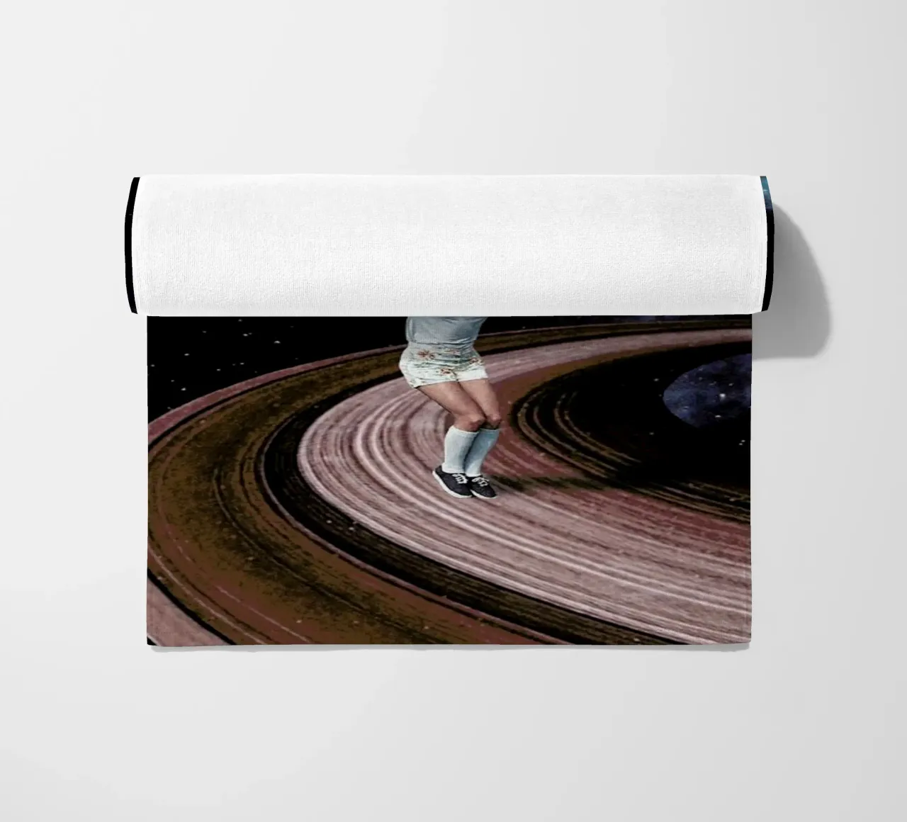 Jumping Oranges in My Head telo mare da Maarten Léon