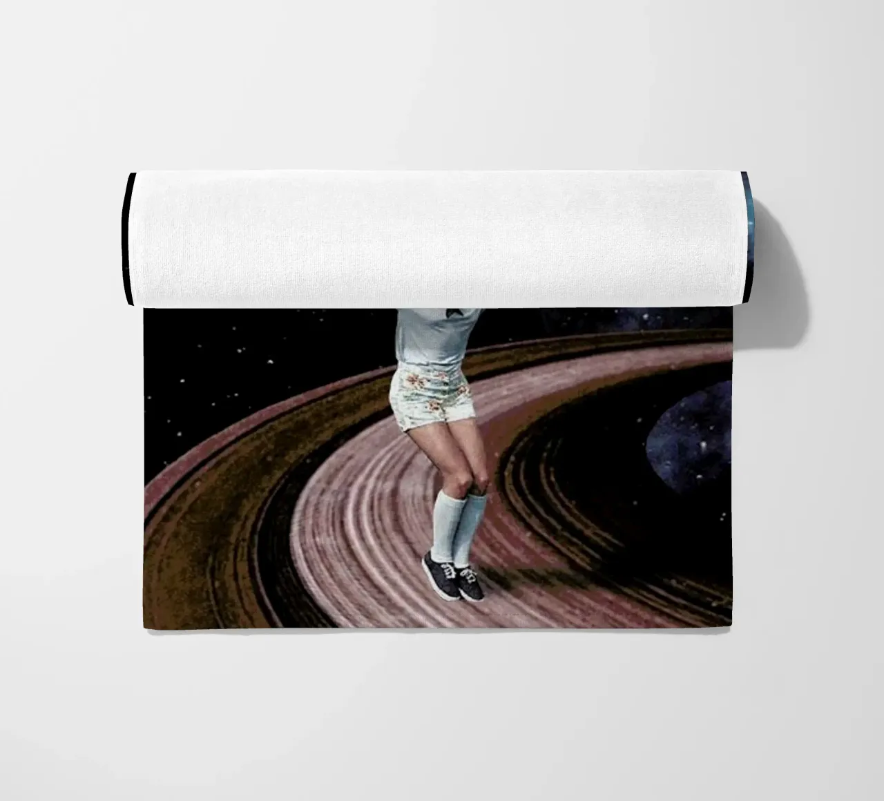 Jumping Oranges in My Head telo mare da Maarten Léon