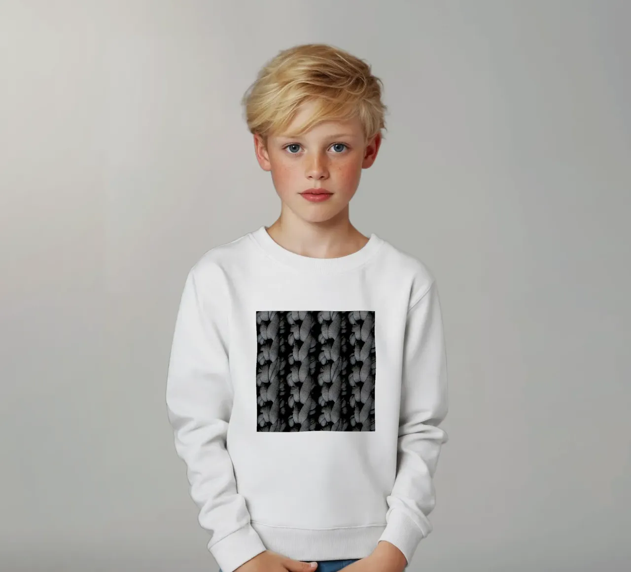 Cotton Pattern felpa bambino da Curious Collections by Marielle Leenders