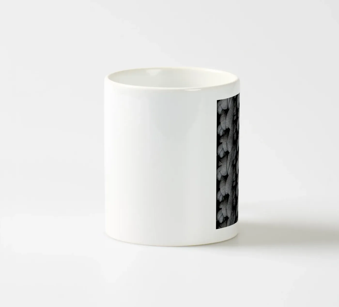 Cotton Pattern ceramic mug by Curious Collections by Marielle Leenders