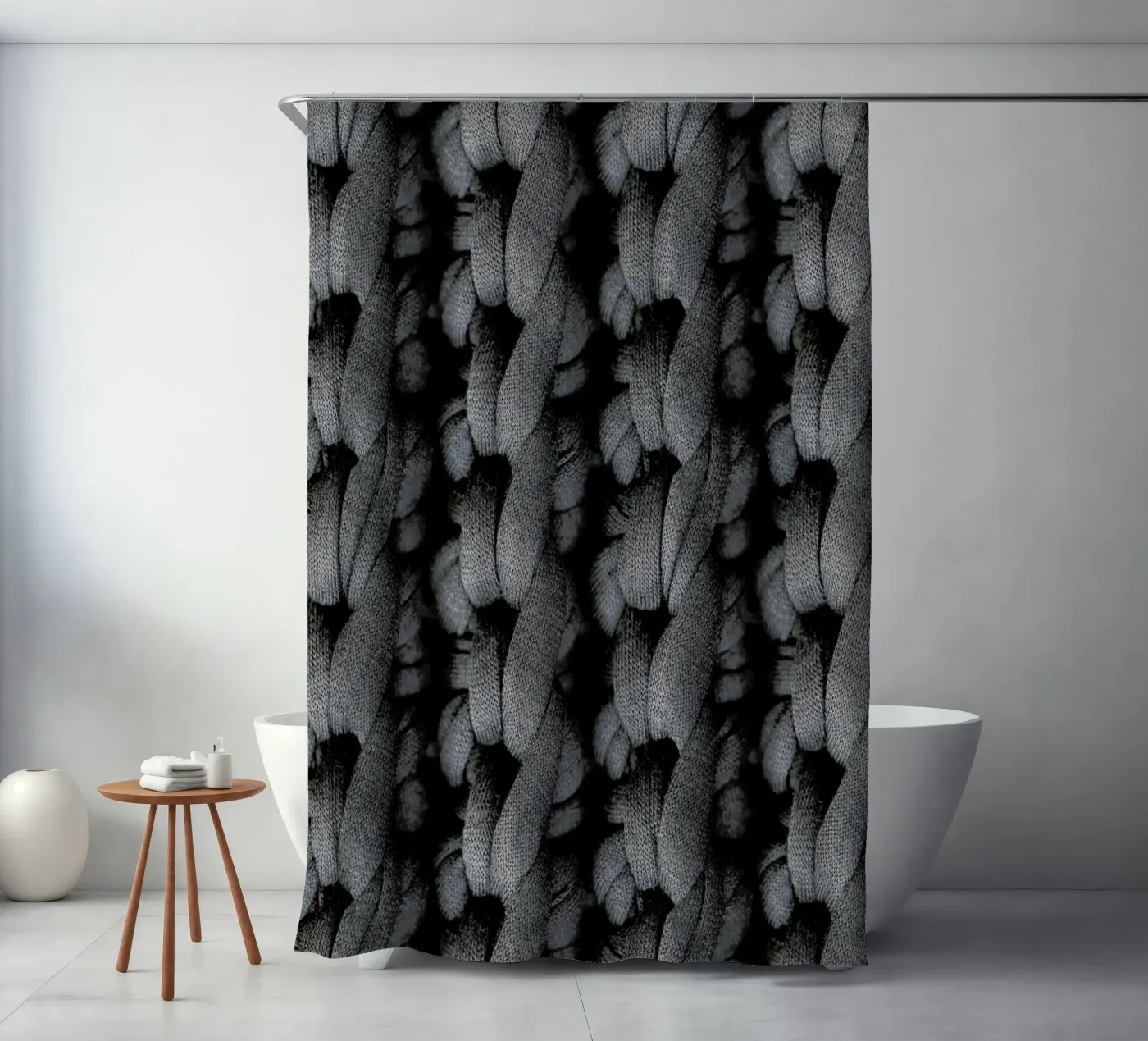 Cotton Pattern Duschvorhang von Curious Collections by Marielle Leenders