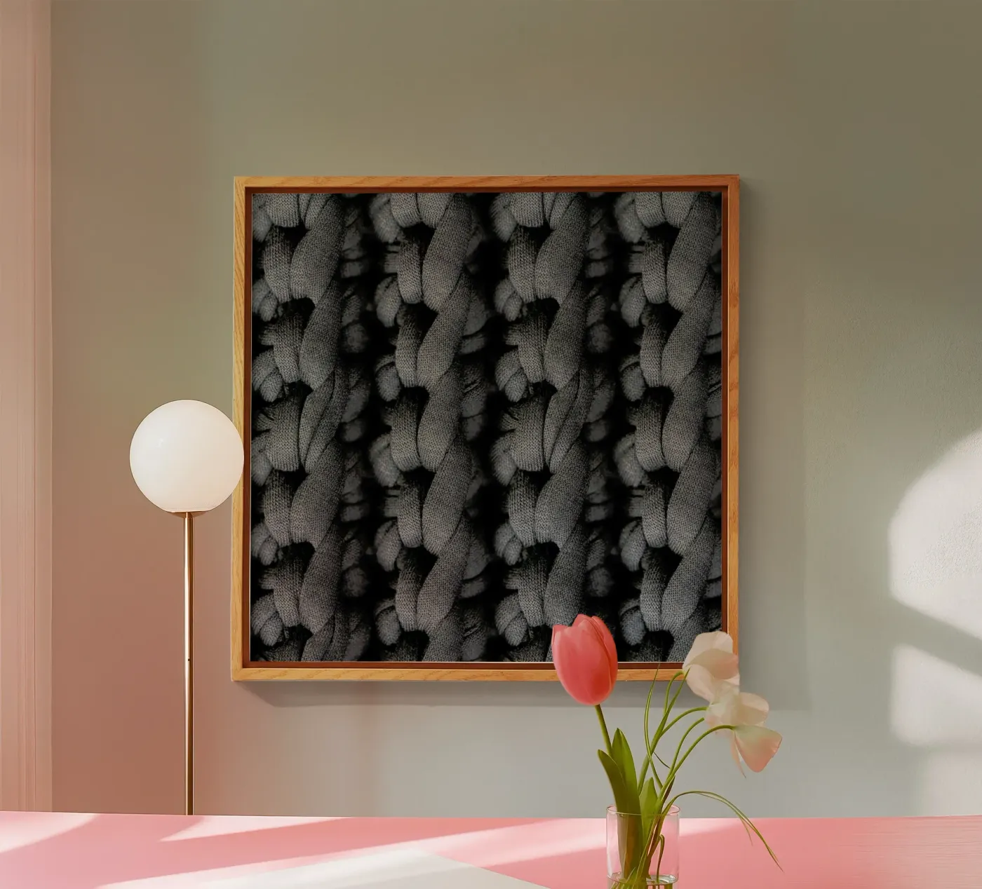 Cotton Pattern Acryl-Glas von Curious Collections by Marielle Leenders
