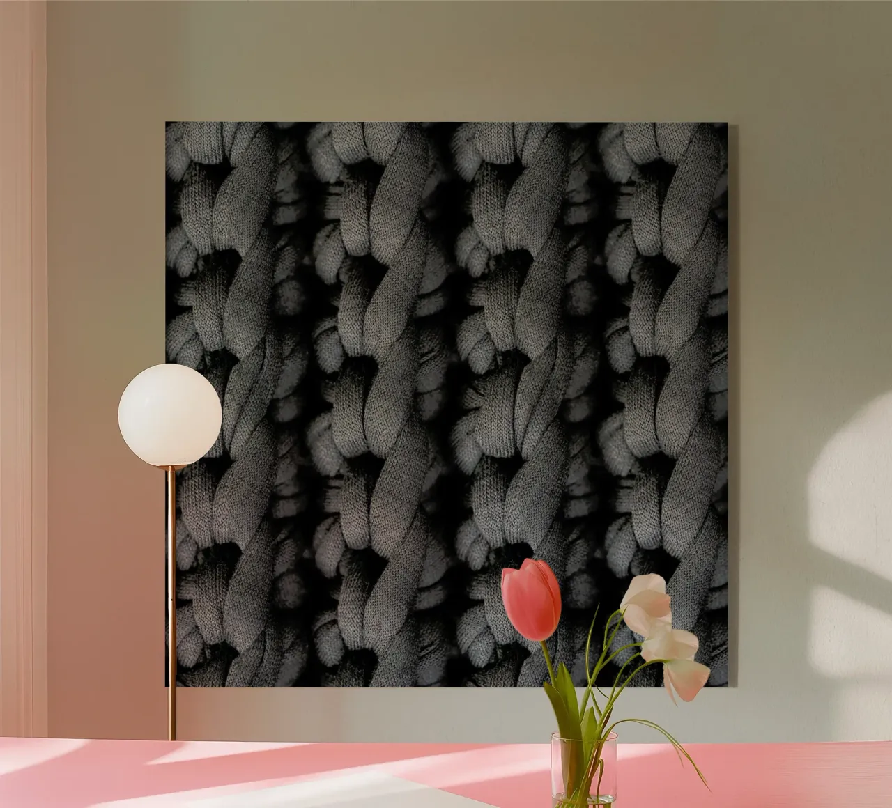 Cotton Pattern Acryl-Glas von Curious Collections by Marielle Leenders