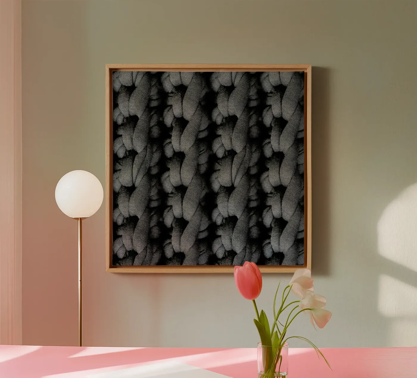 Cotton Pattern Leinwand von Curious Collections by Marielle Leenders