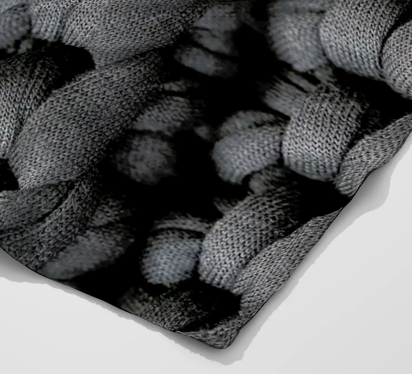 Cotton Pattern fleece blanket by Curious Collections by Marielle Leenders