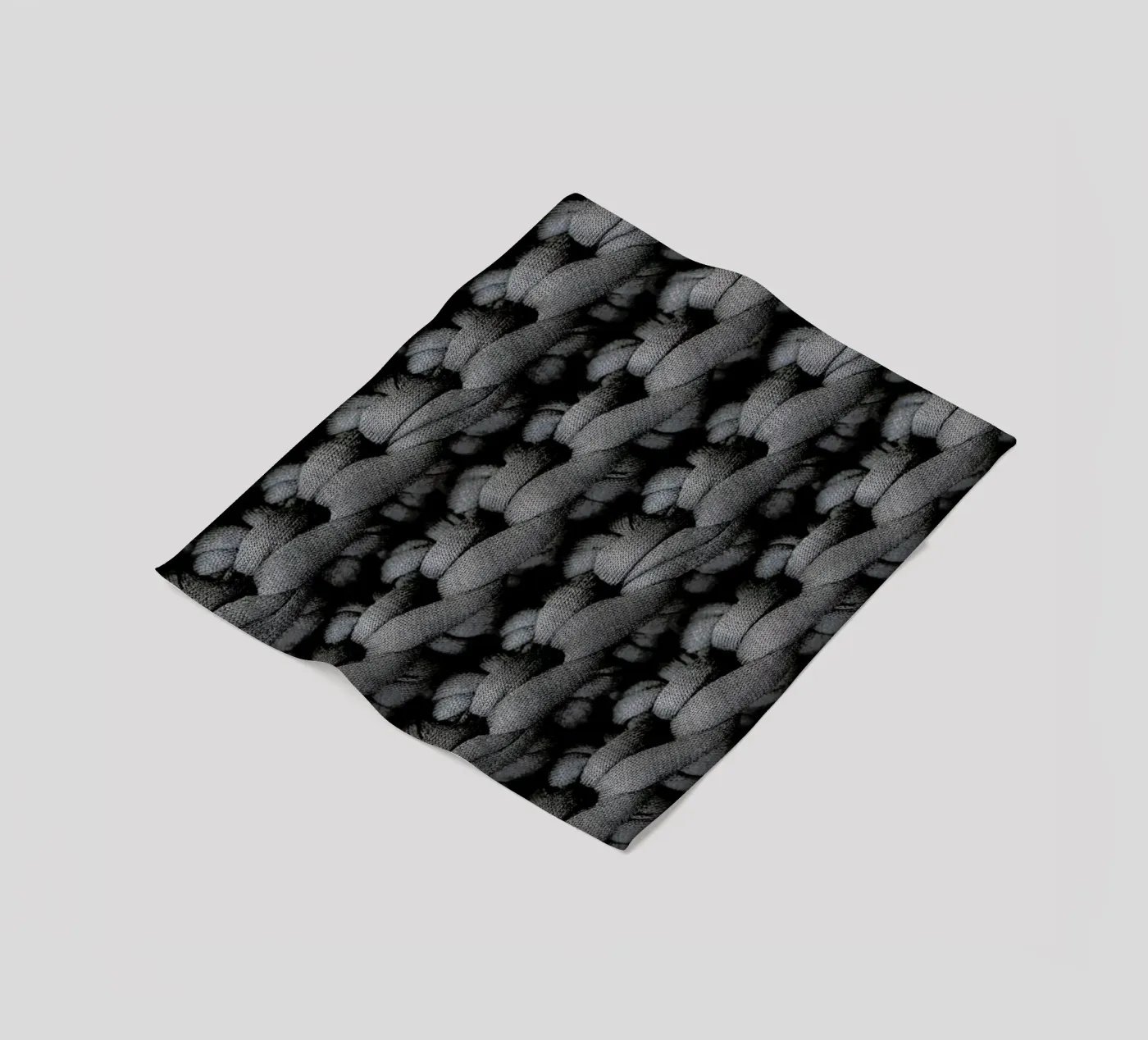 Cotton Pattern fleece blanket by Curious Collections by Marielle Leenders