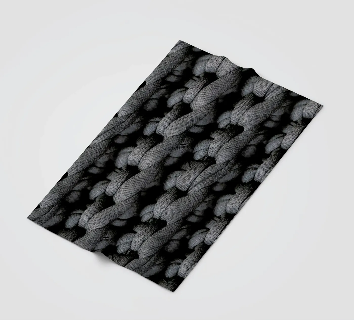 Cotton Pattern fleece blanket by Curious Collections by Marielle Leenders