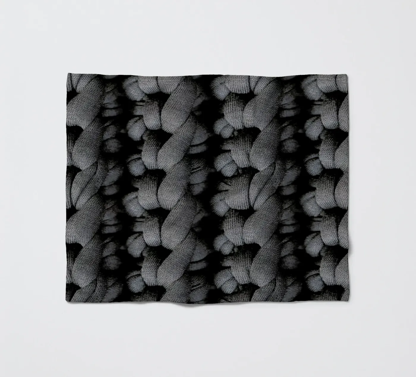 Cotton Pattern fleece blanket by Curious Collections by Marielle Leenders