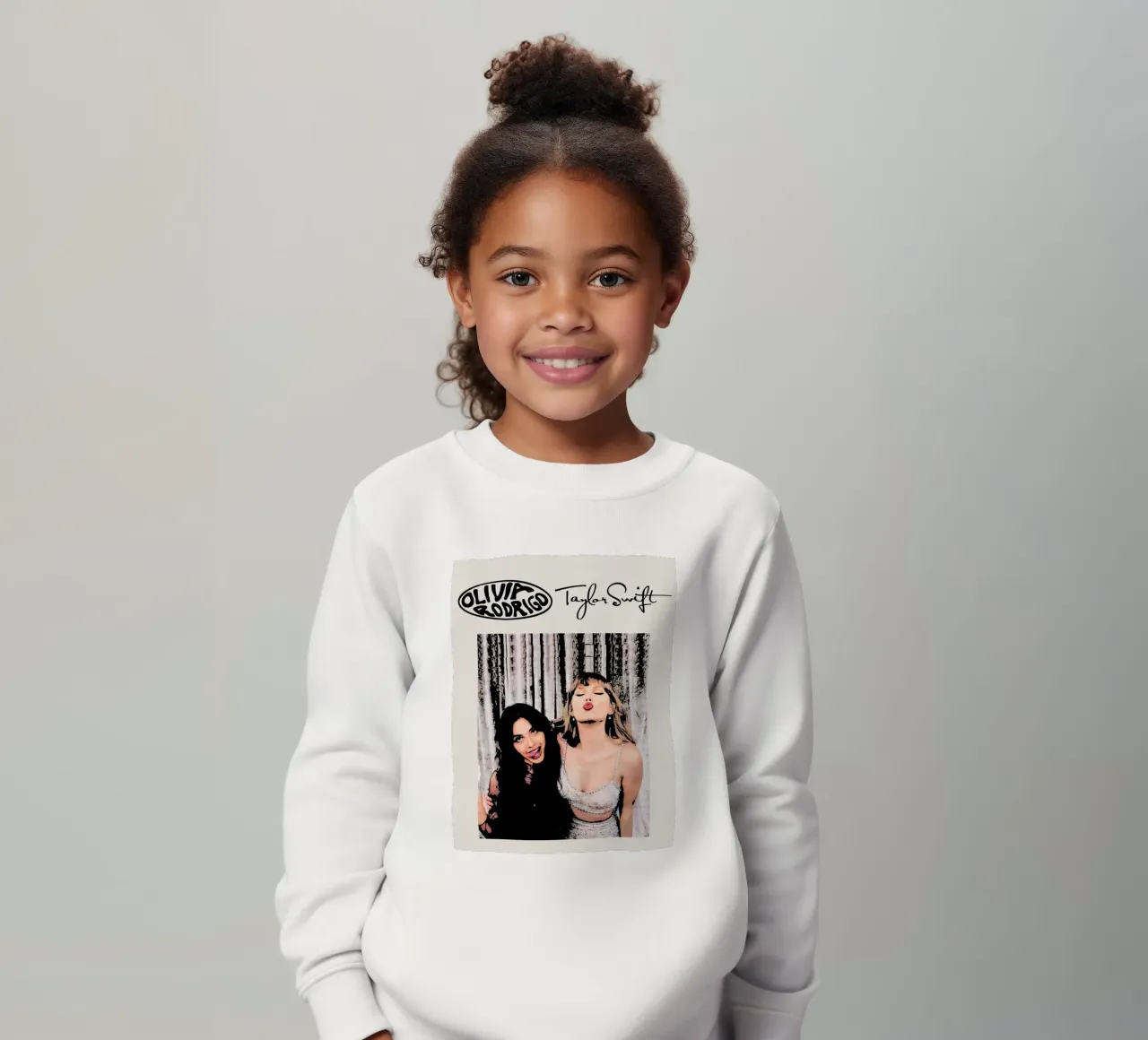 Taylor Swift e Olivia Rodriguez 1 Art felpa bambino da music soul