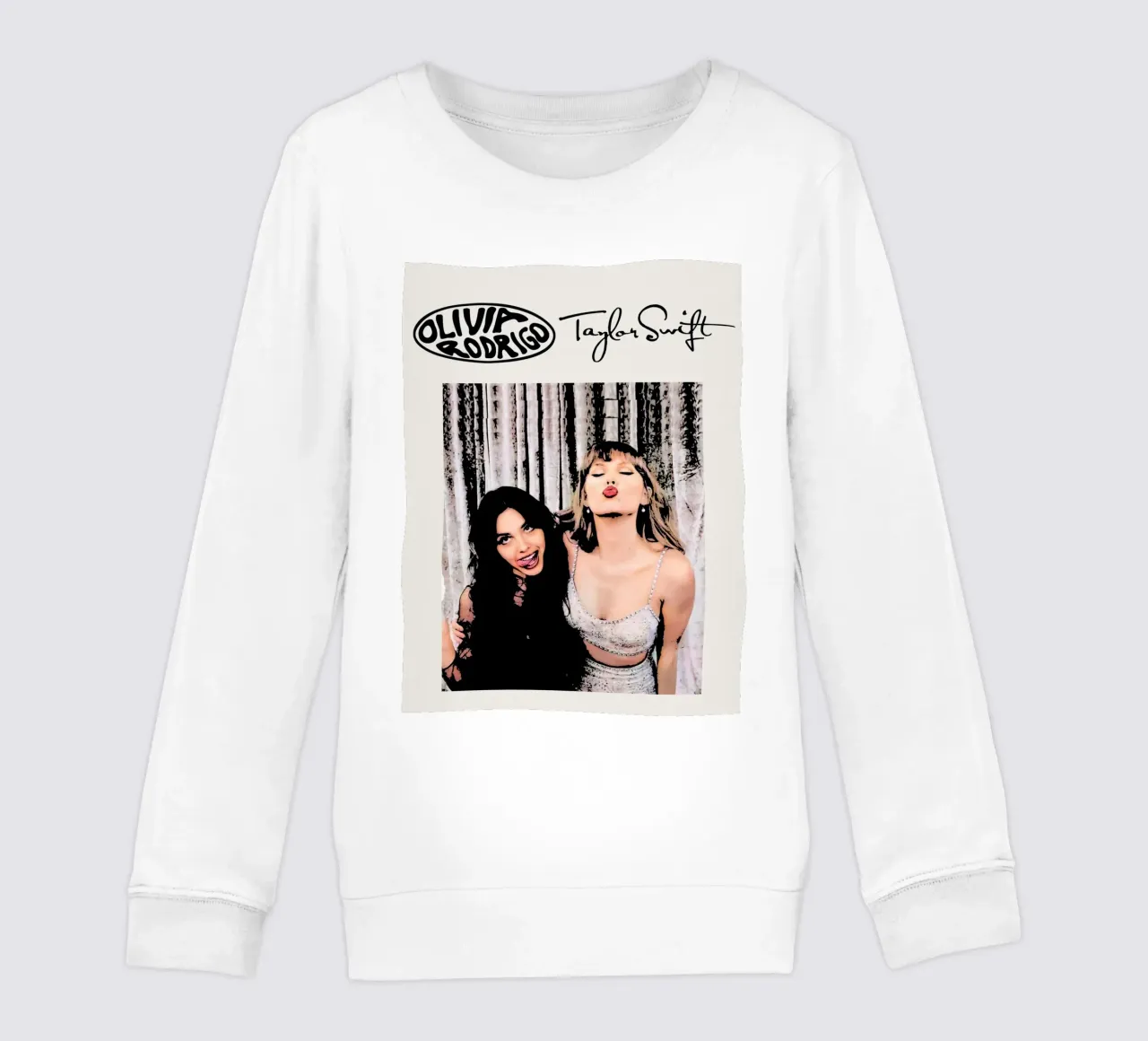 Taylor Swift e Olivia Rodriguez 1 Art felpa bambino da music soul
