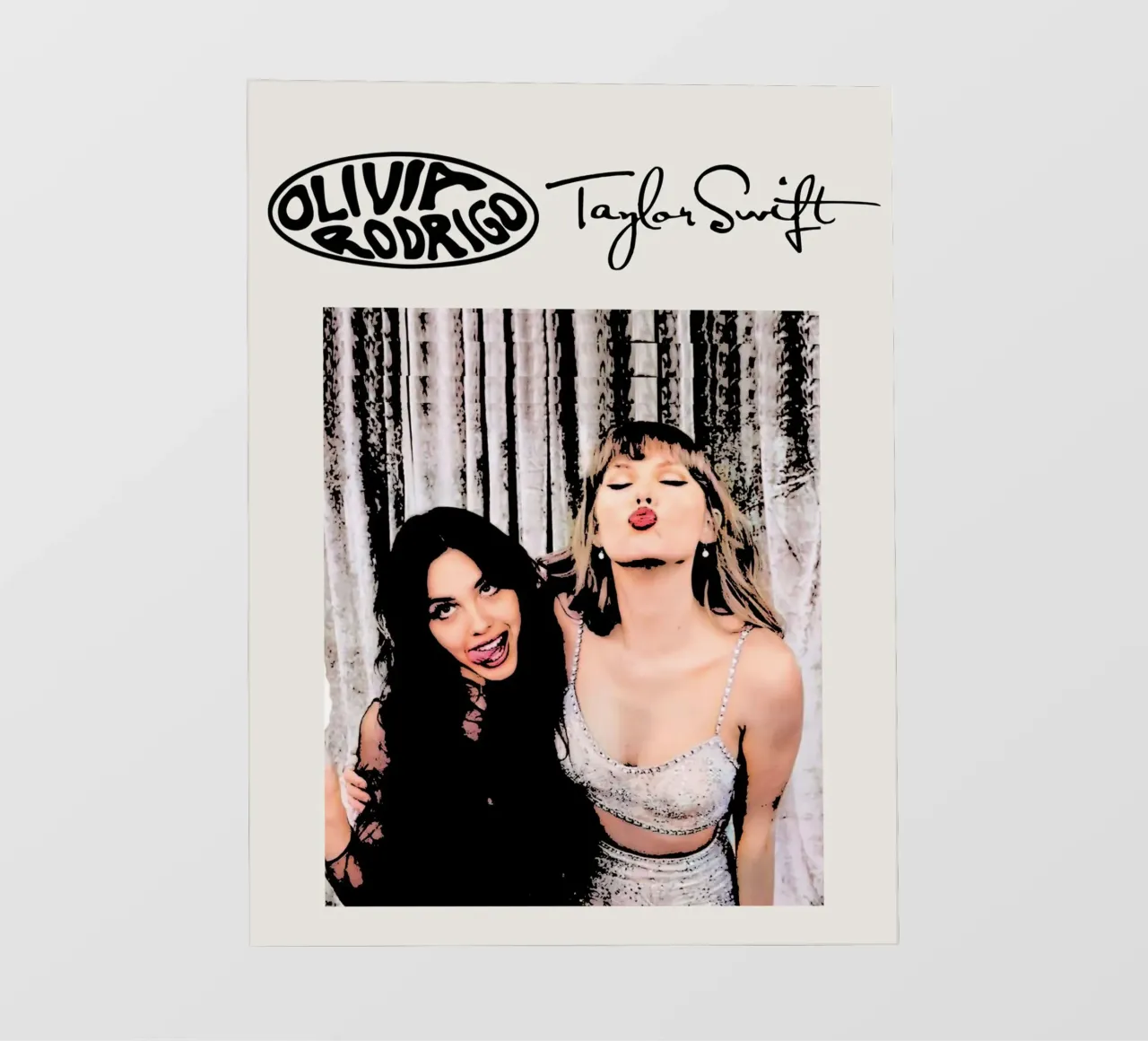 Taylor Swift e Olivia Rodriguez 1 Art telo in pvc da music soul
