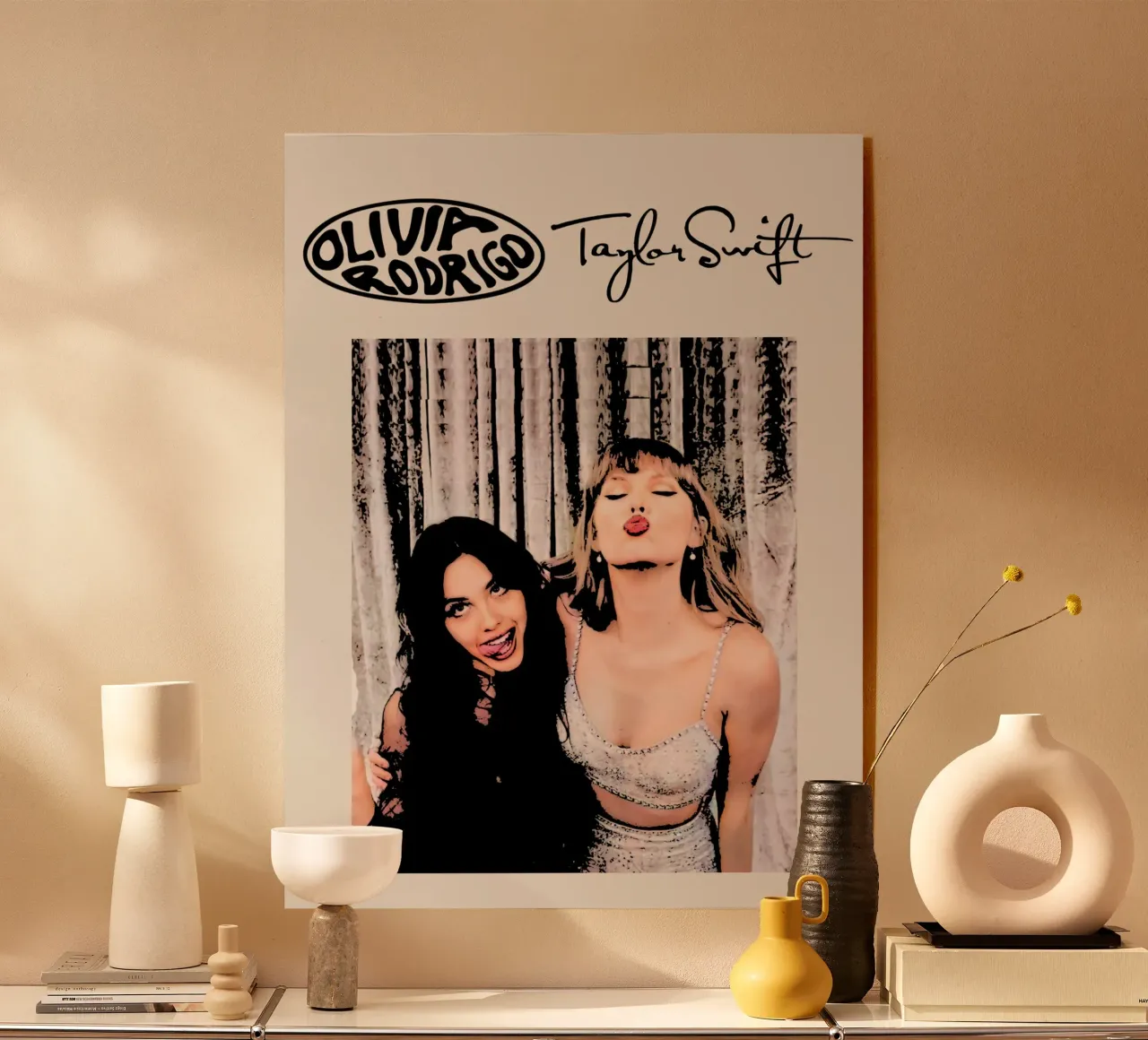 Taylor Swift e Olivia Rodriguez 1 Art plexiglass da music soul