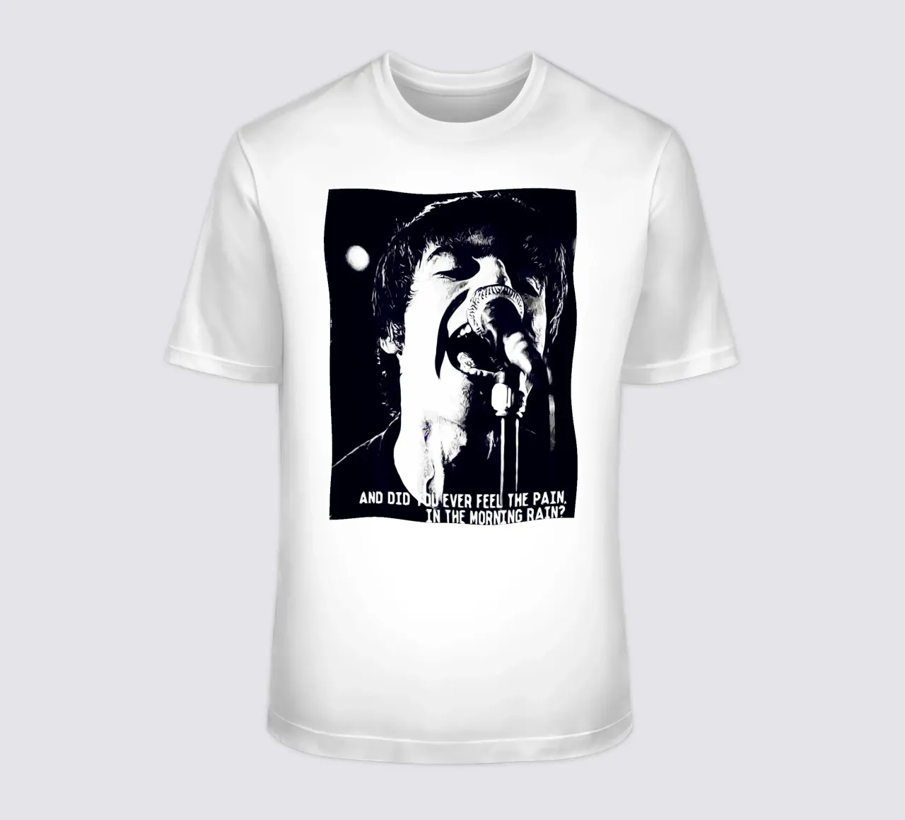 liam gallagher oasis gruppo musicale britpop 27 Arte t-shirt da music soul