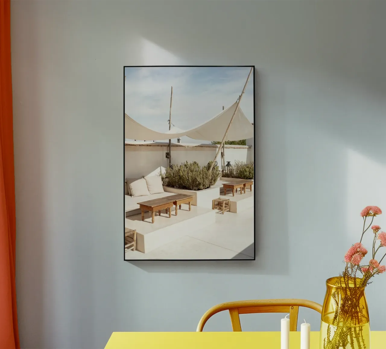 Riad Rooftop Rhythm plexiglass da Henrike Schenk Photography