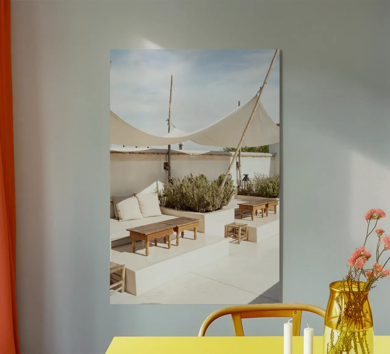 Riad Rooftop Rhythm plexiglass da Henrike Schenk Photography