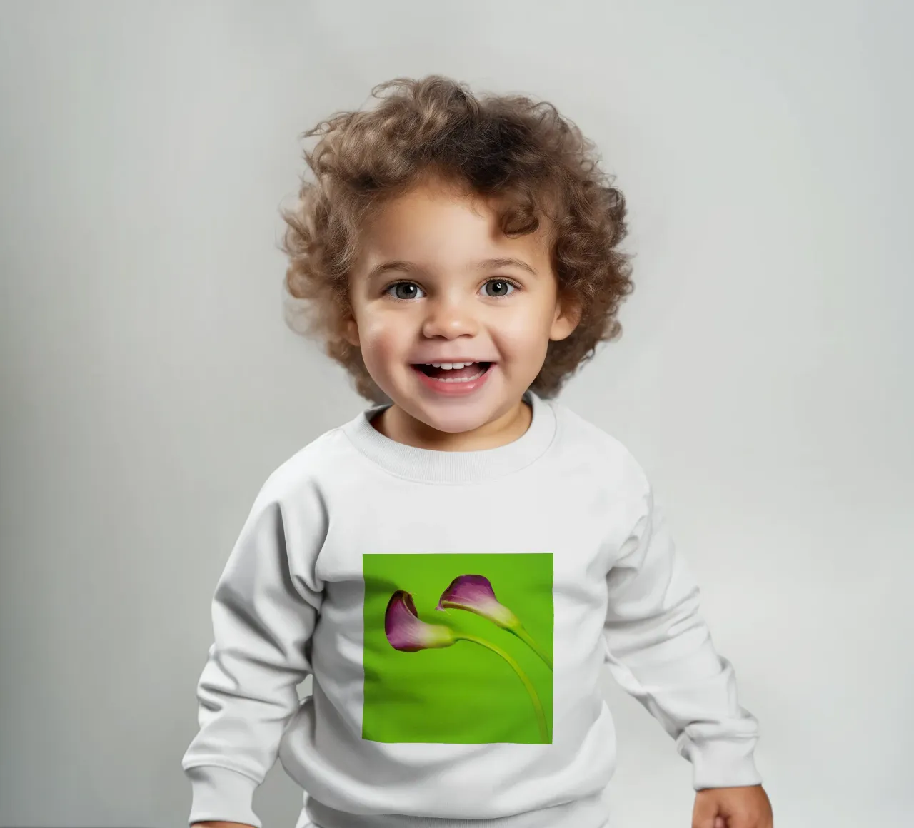Two Are Better Than One Baby Sweatshirt von Juj Winn