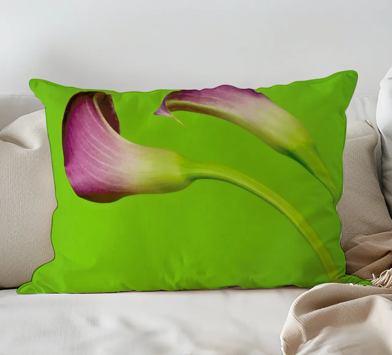Two Are Better Than One decorative cushion by Juj Winn