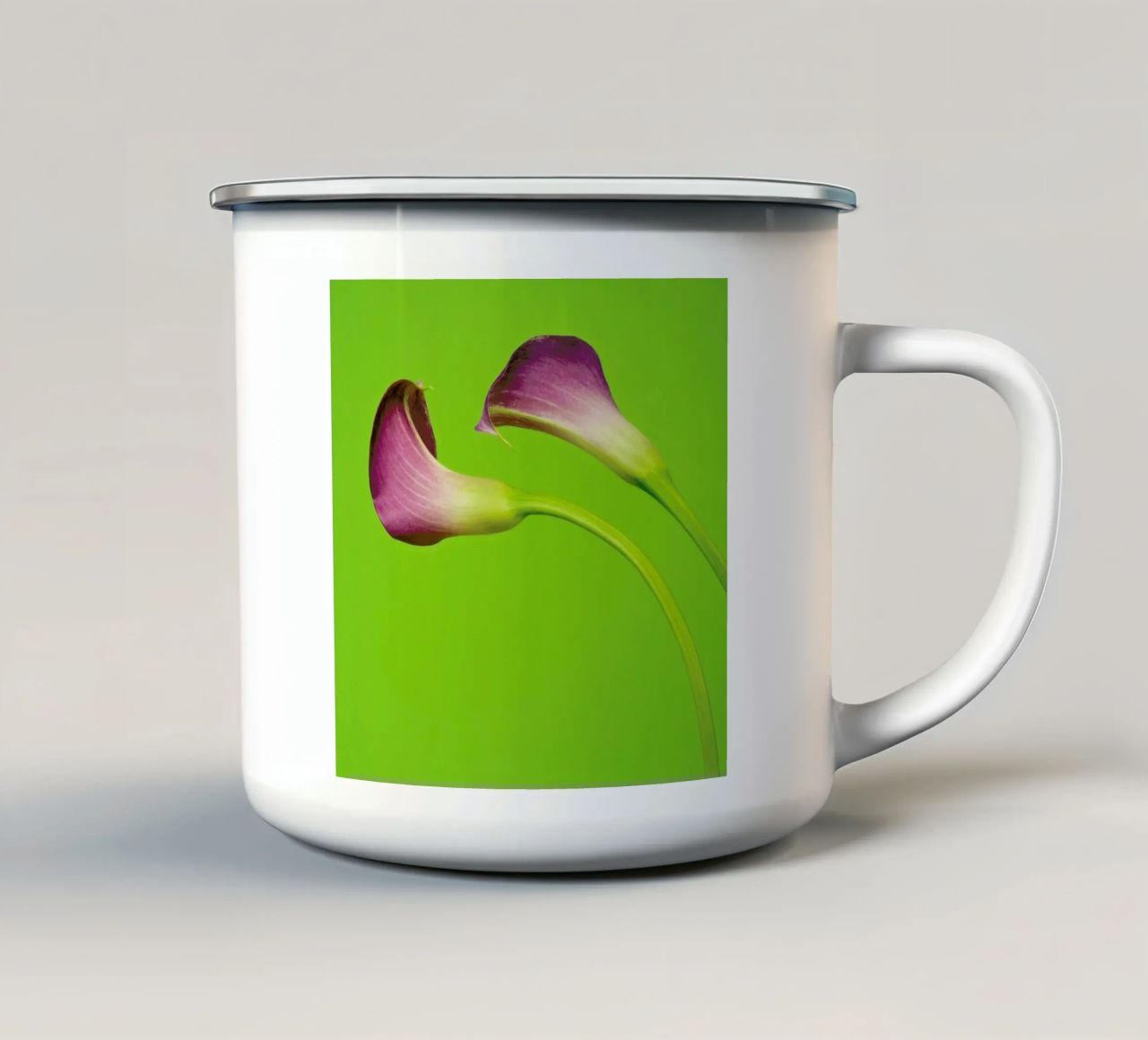 Two Are Better Than One tazza in smalto da Juj Winn
