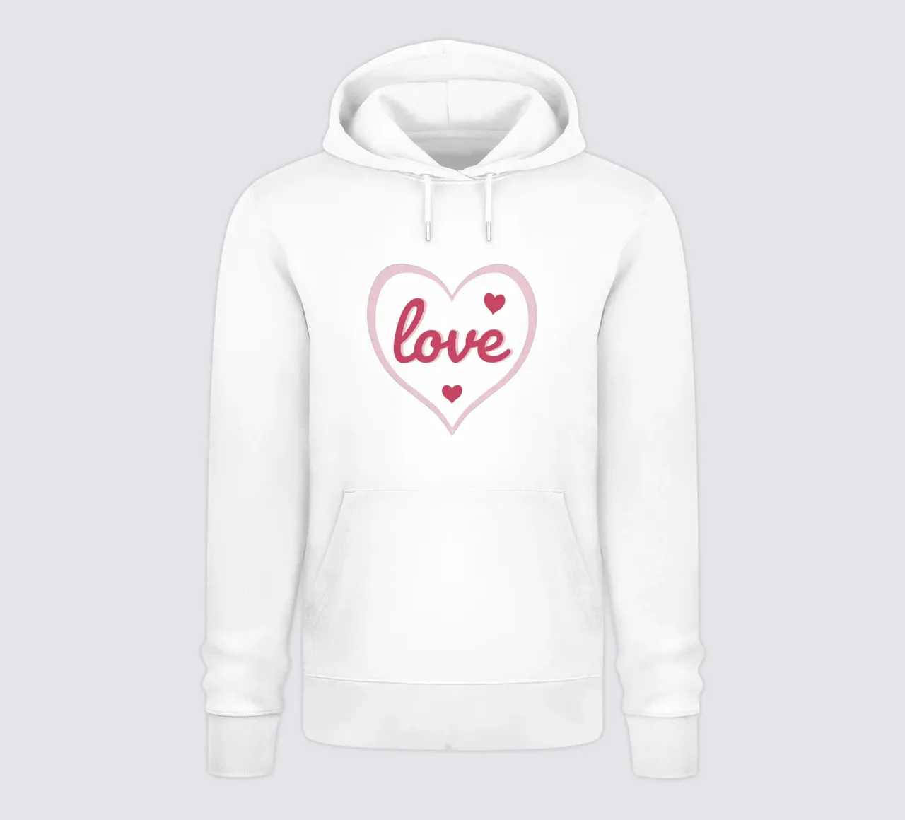 Cuore d'amore felpa con cappuccio da Martina