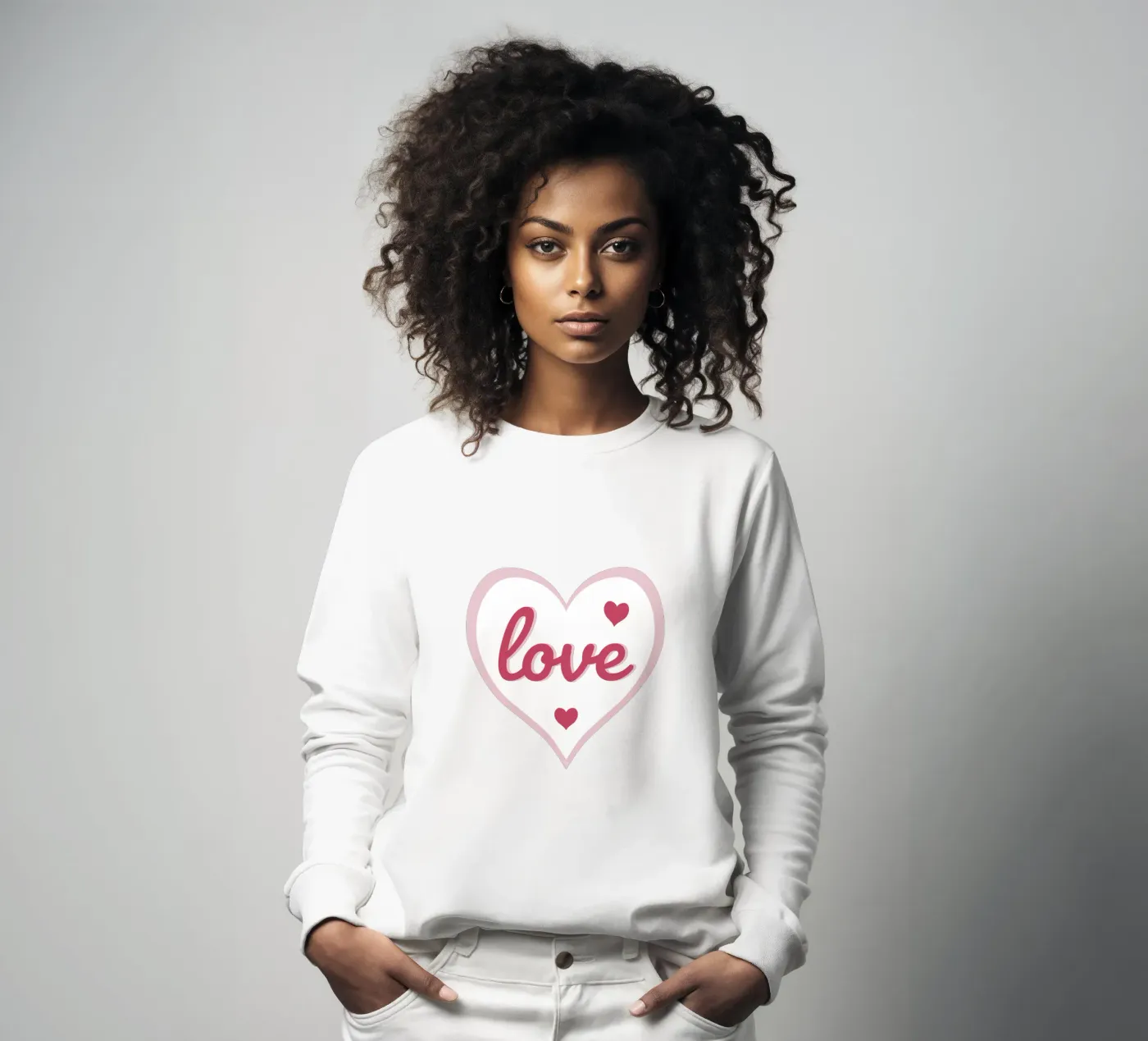 Cuore d'amore felpa da Martina