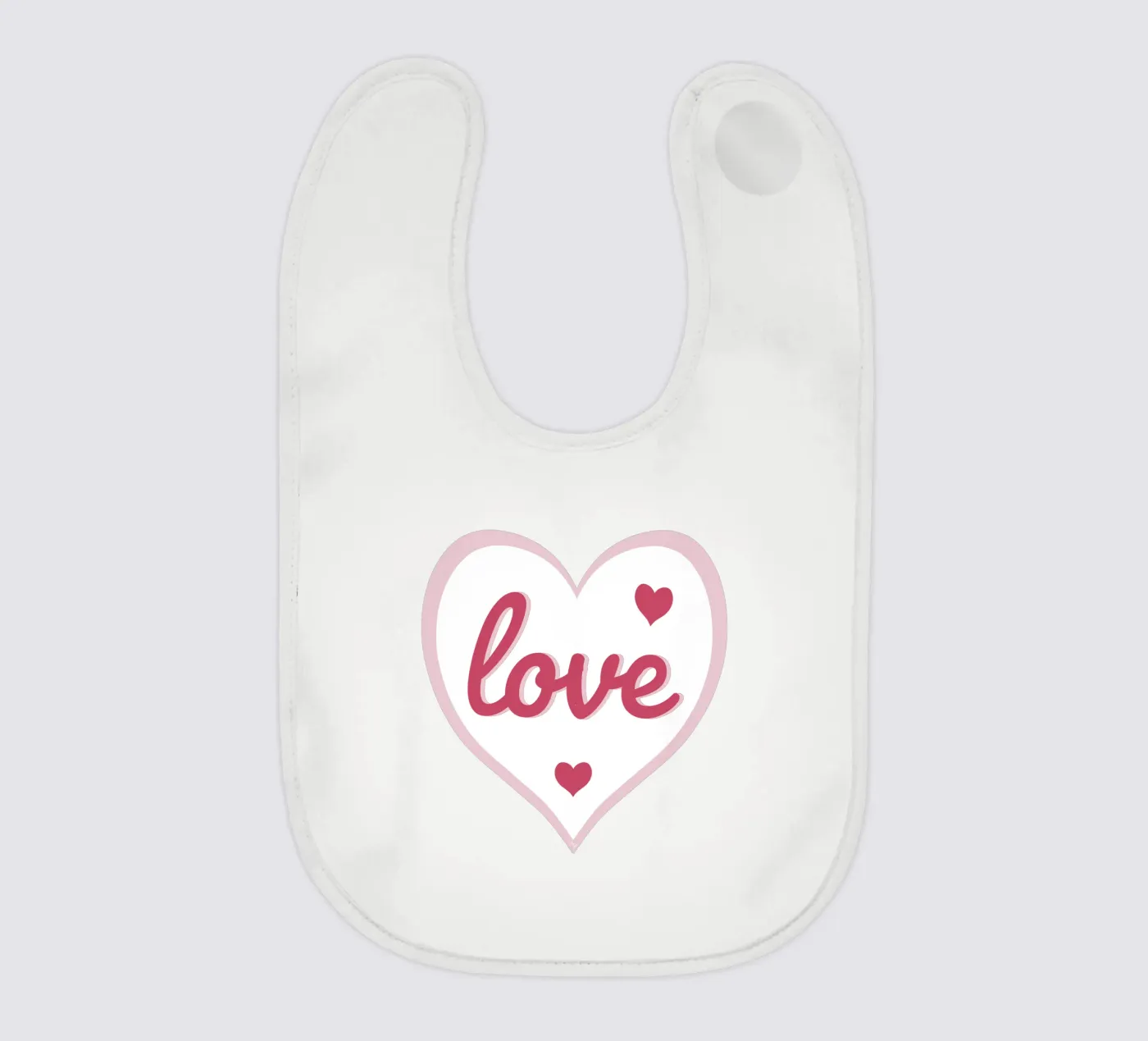 Love Heart baby slabbetje van Martina