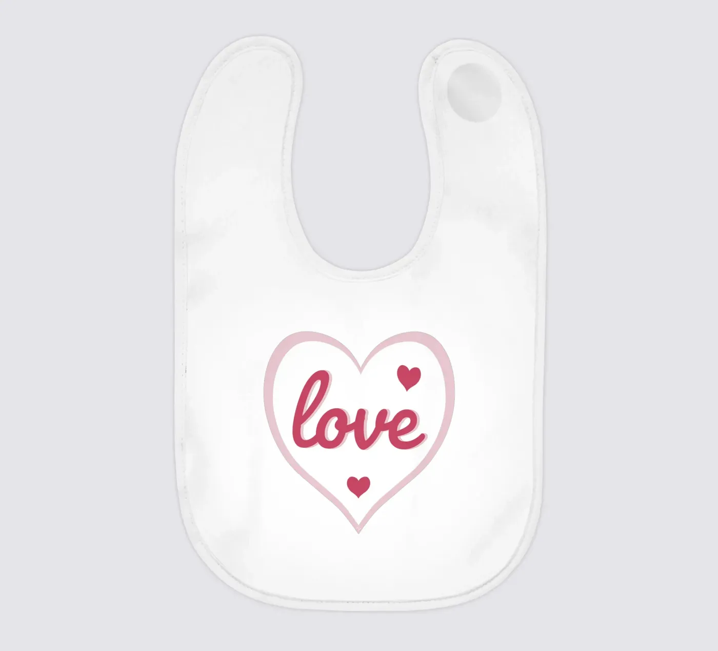 Love Heart baby slabbetje van Martina