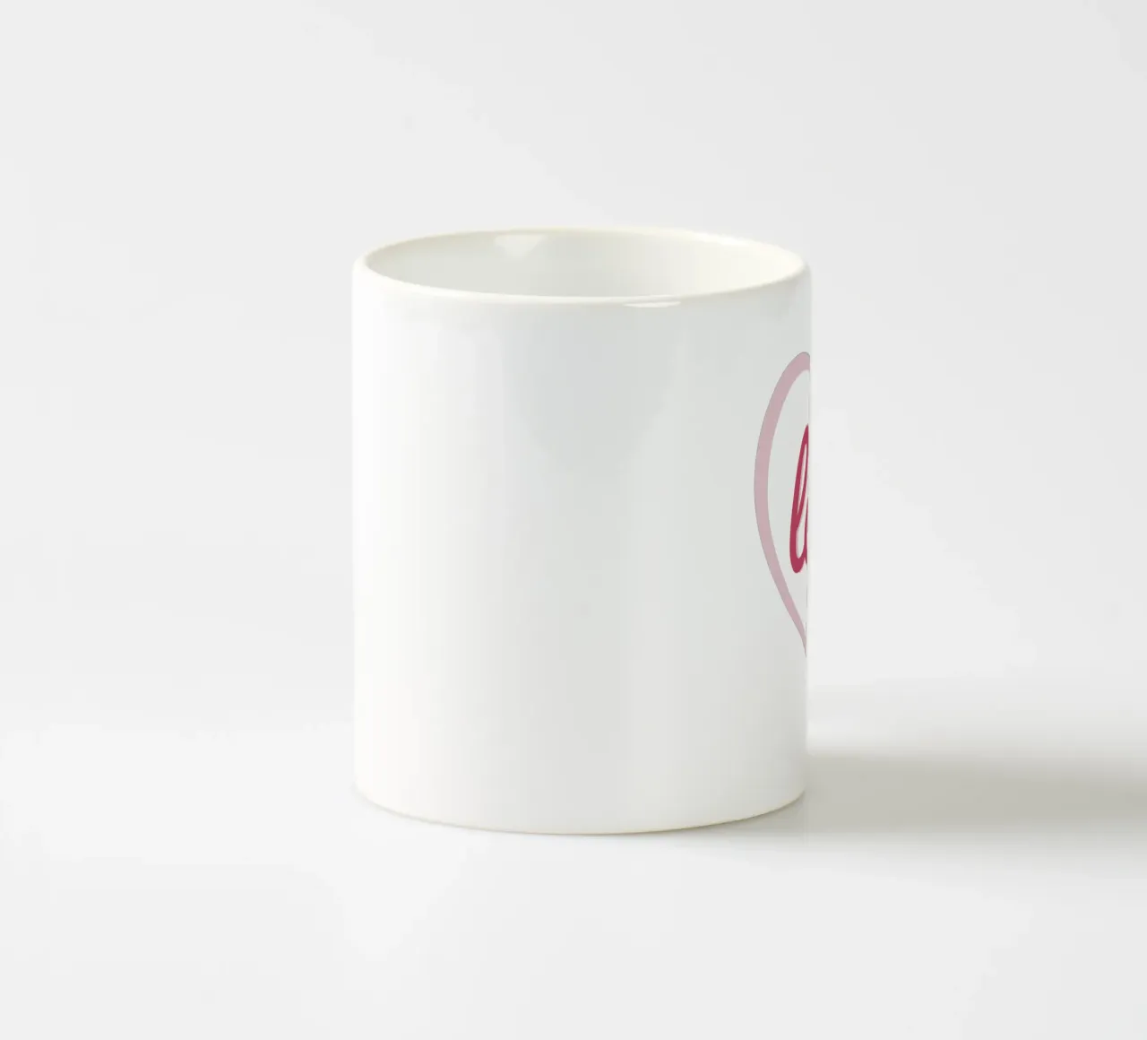 Cuore d'amore tazza in ceramica da Martina
