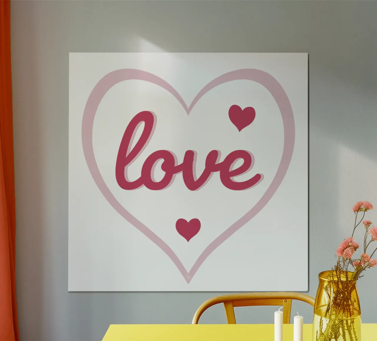 Cuore d'amore carta hahnemühle da Martina