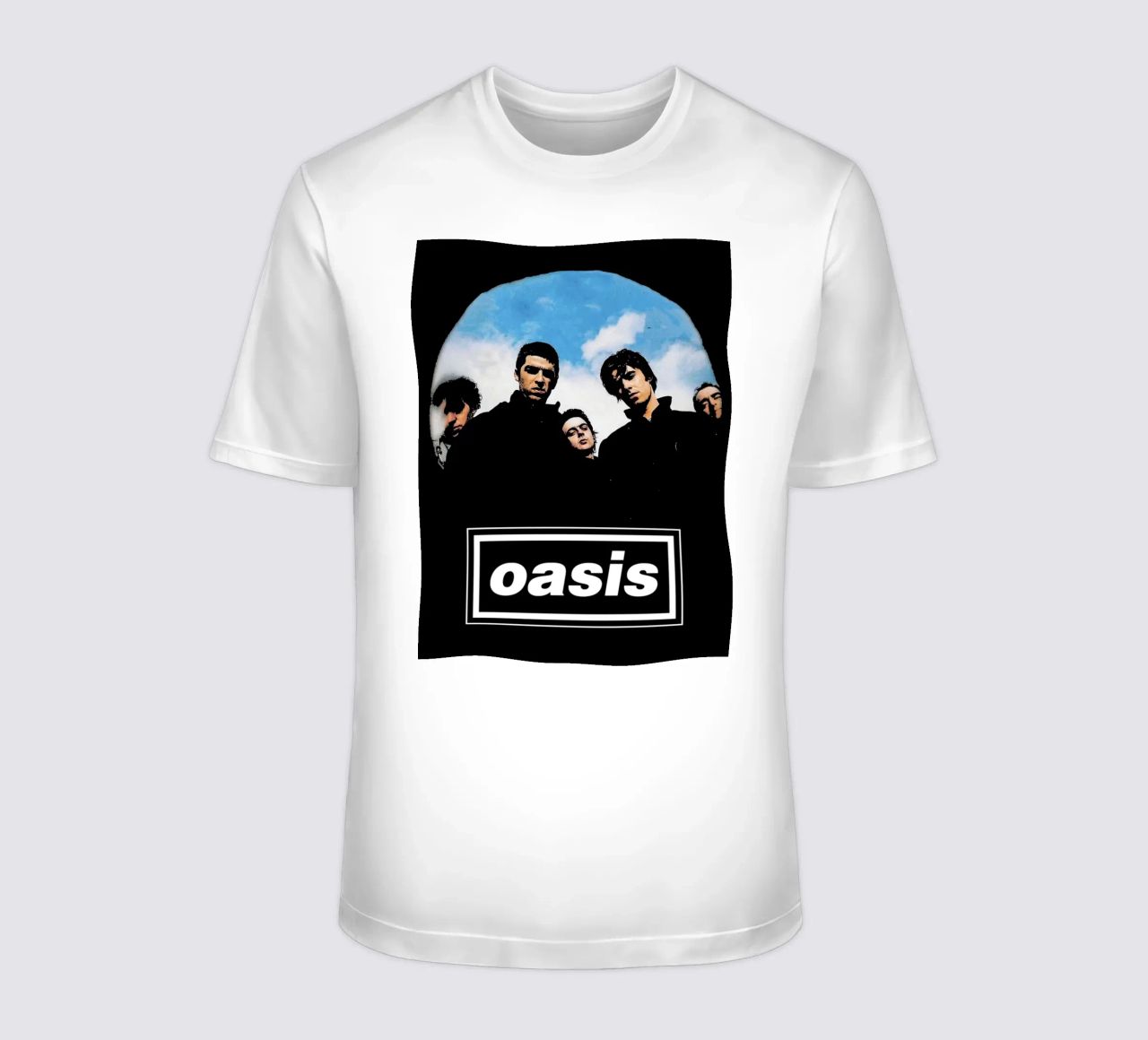 come back oasis britpop musik band Art T-Shirt von music soul