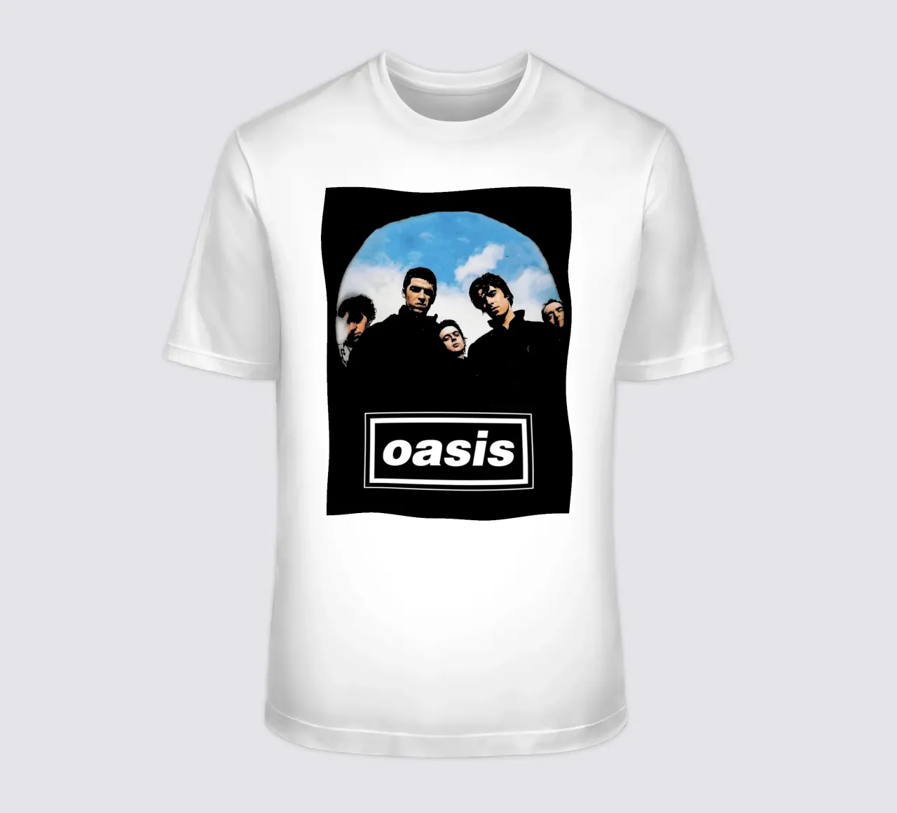 come back oasis britpop music band Art t-shirt by music soul