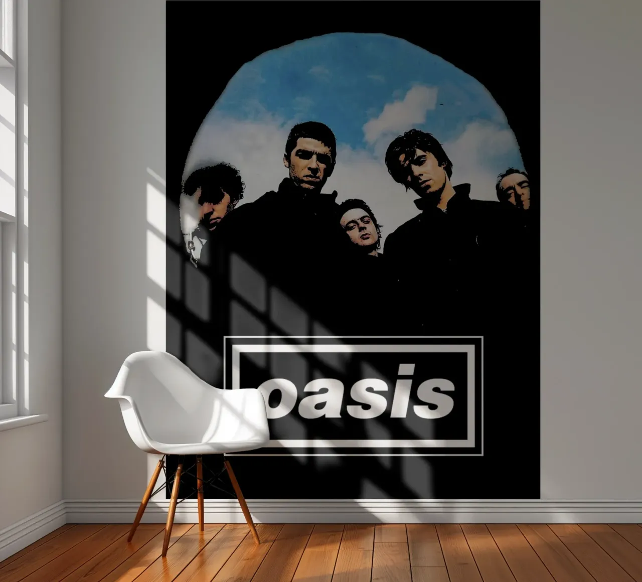 come back oasis britpop musik band Art Fototapete von music soul