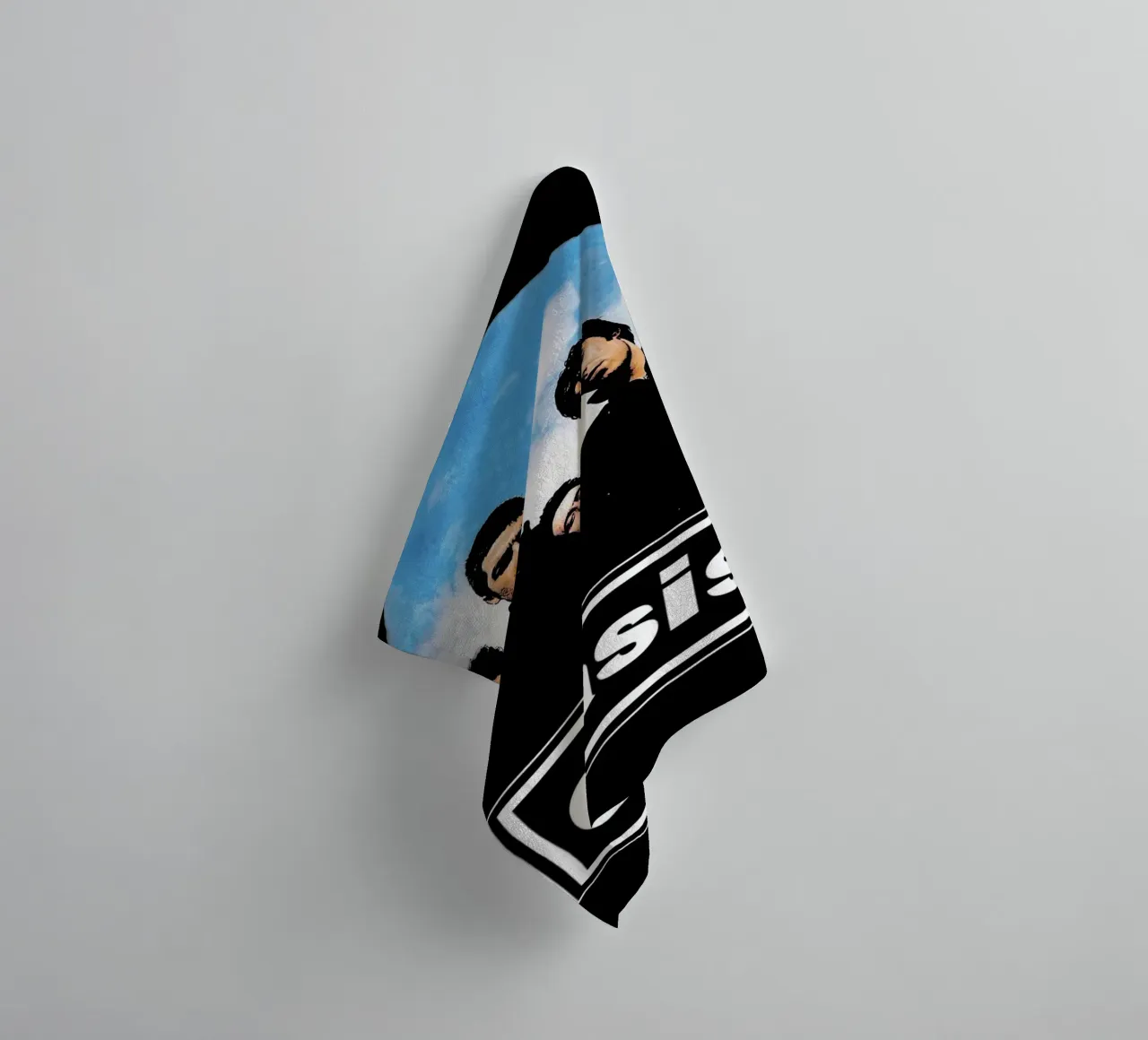 come back oasis britpop musique groupe Art serviette de bain de music soul