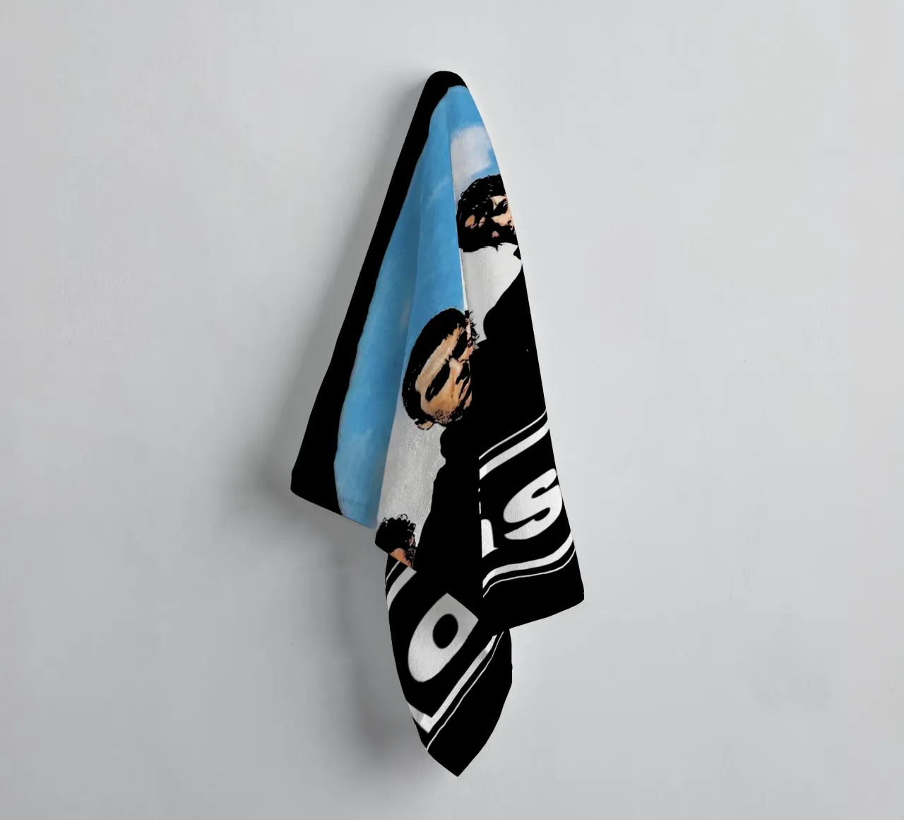come back oasis britpop musique groupe Art serviette de bain de music soul