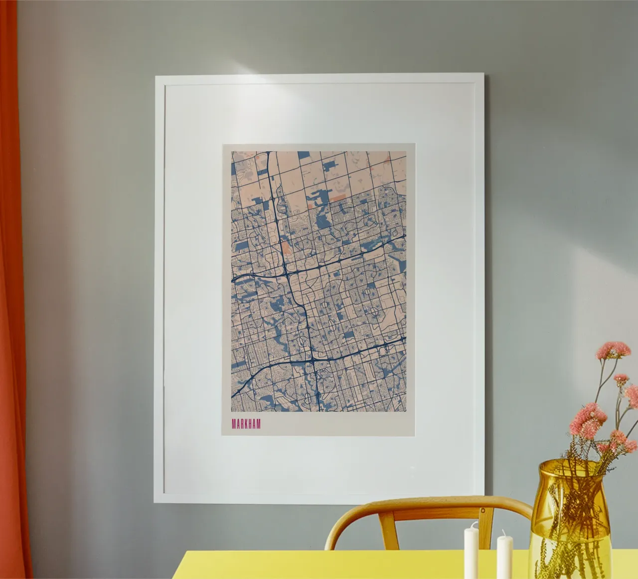 Le vie di Markham carta hahnemühle da MOOODZART