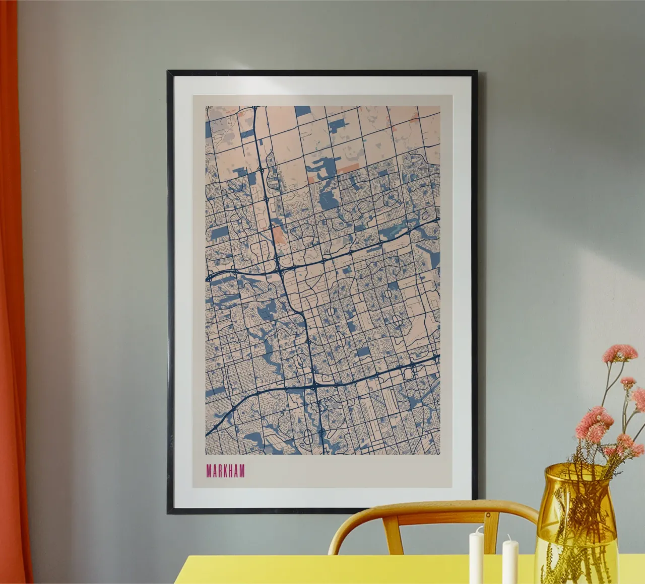 Le vie di Markham carta hahnemühle da MOOODZART