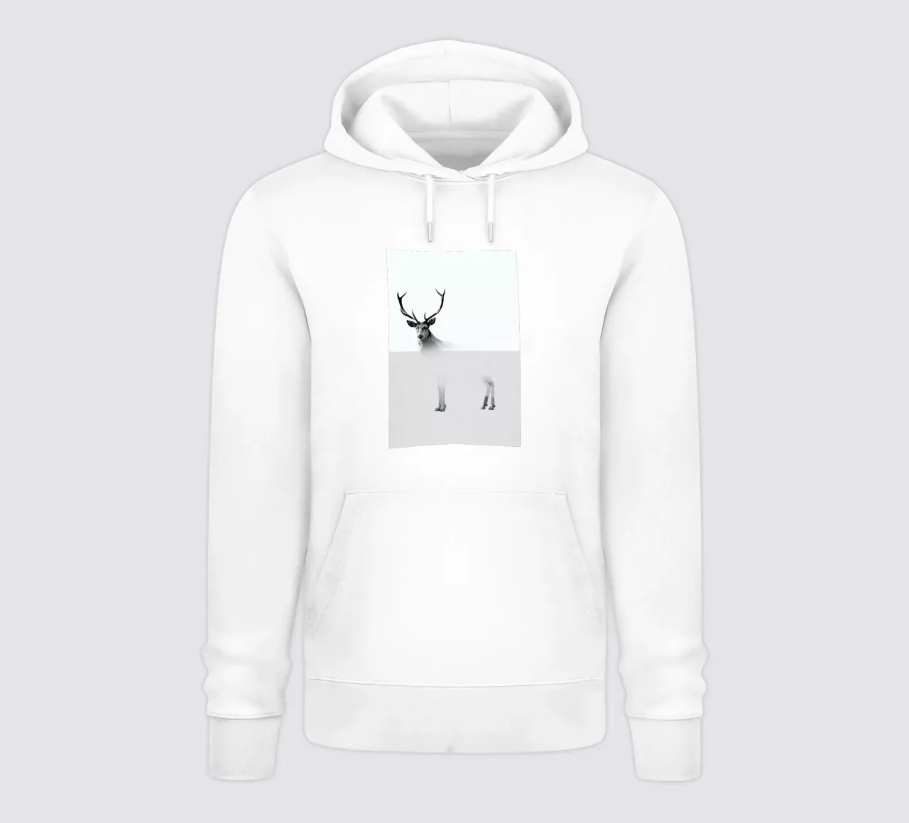 Deer felpa con cappuccio da The Wall Shop