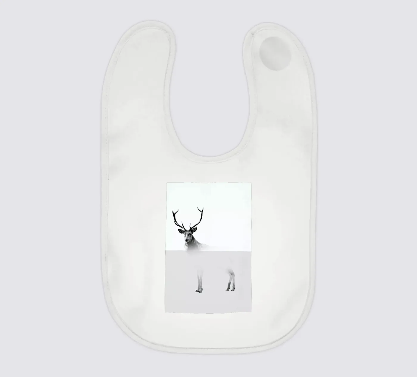 Deer baby slabbetje van The Wall Shop