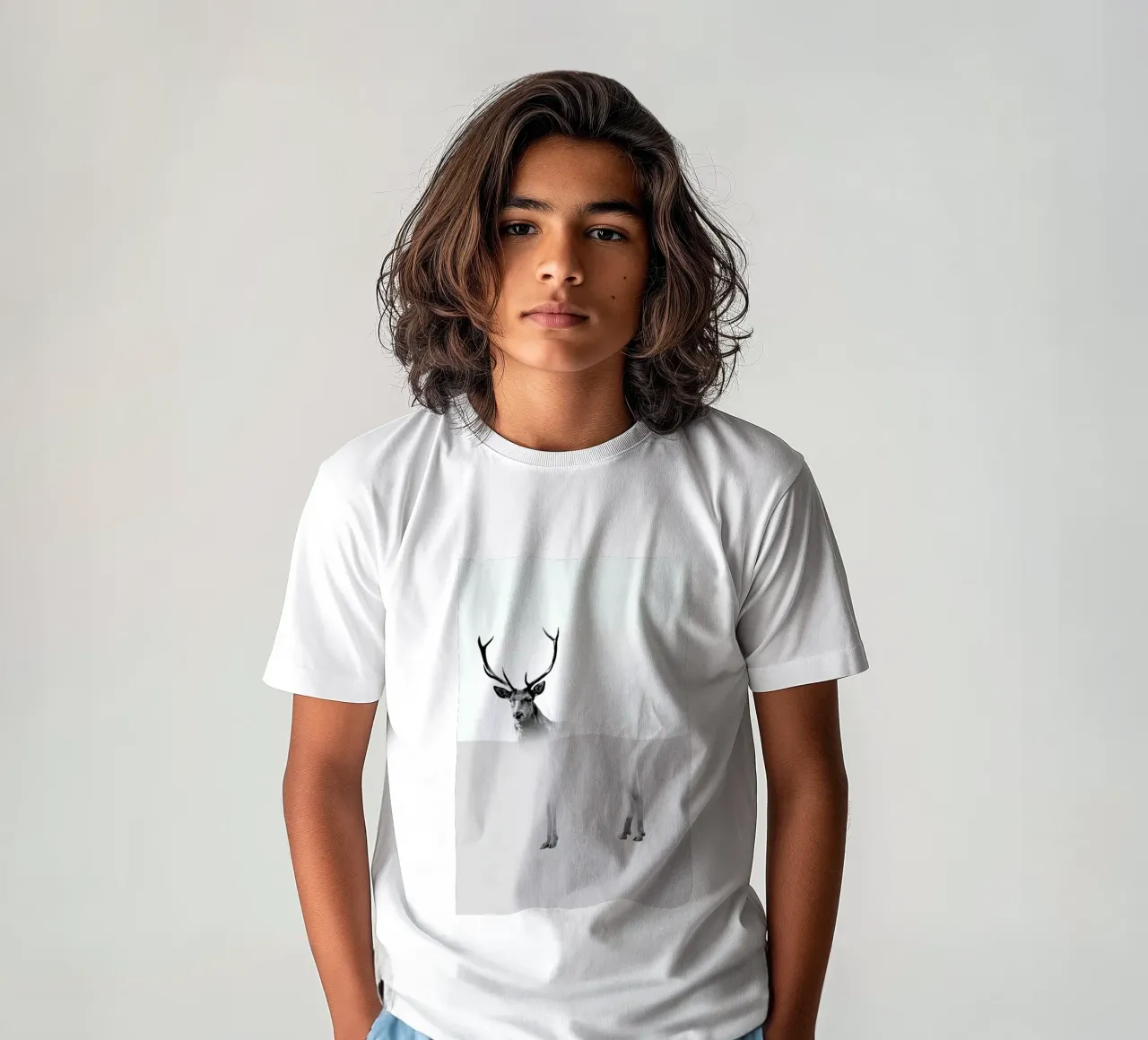 Deer t-shirt bambini da The Wall Shop