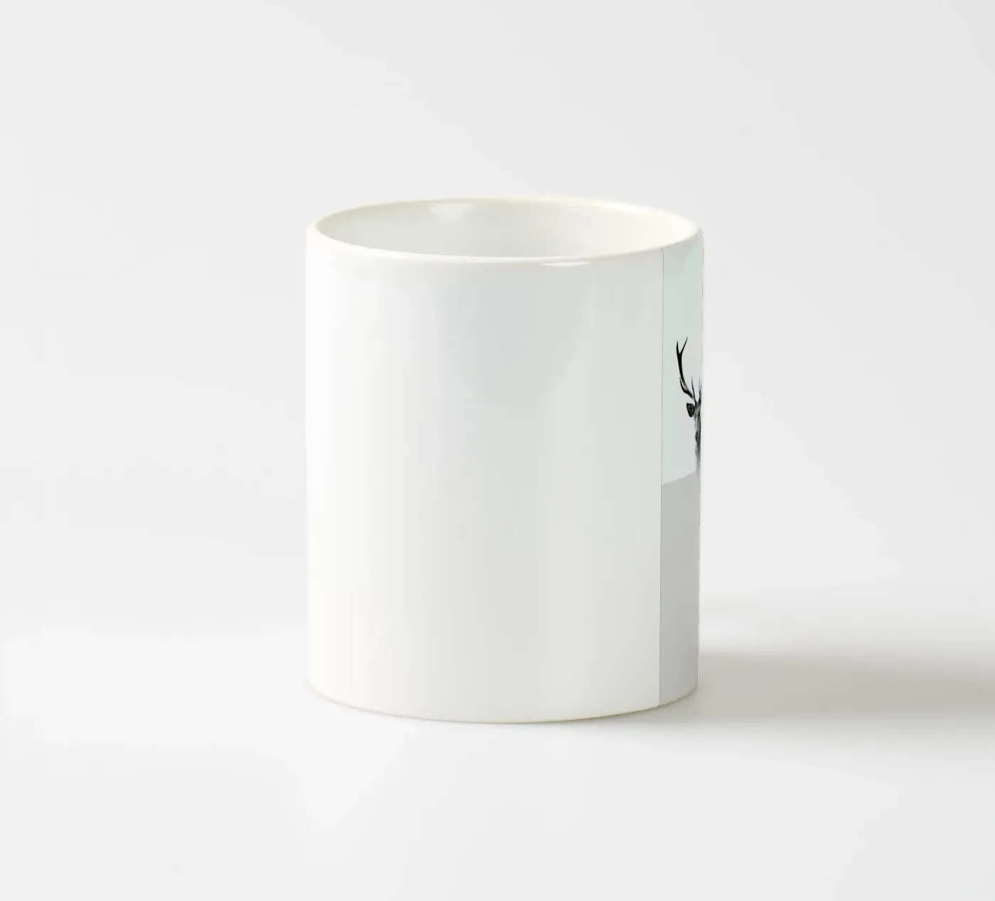 Deer ceramic mug by The Wall Shop