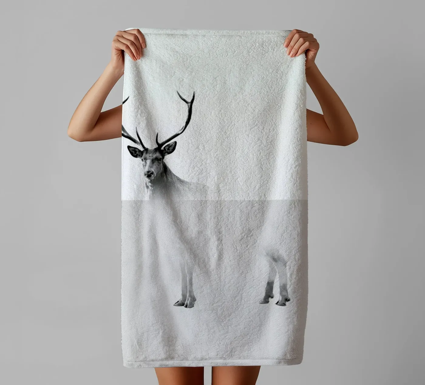Deer towel by The Wall Shop