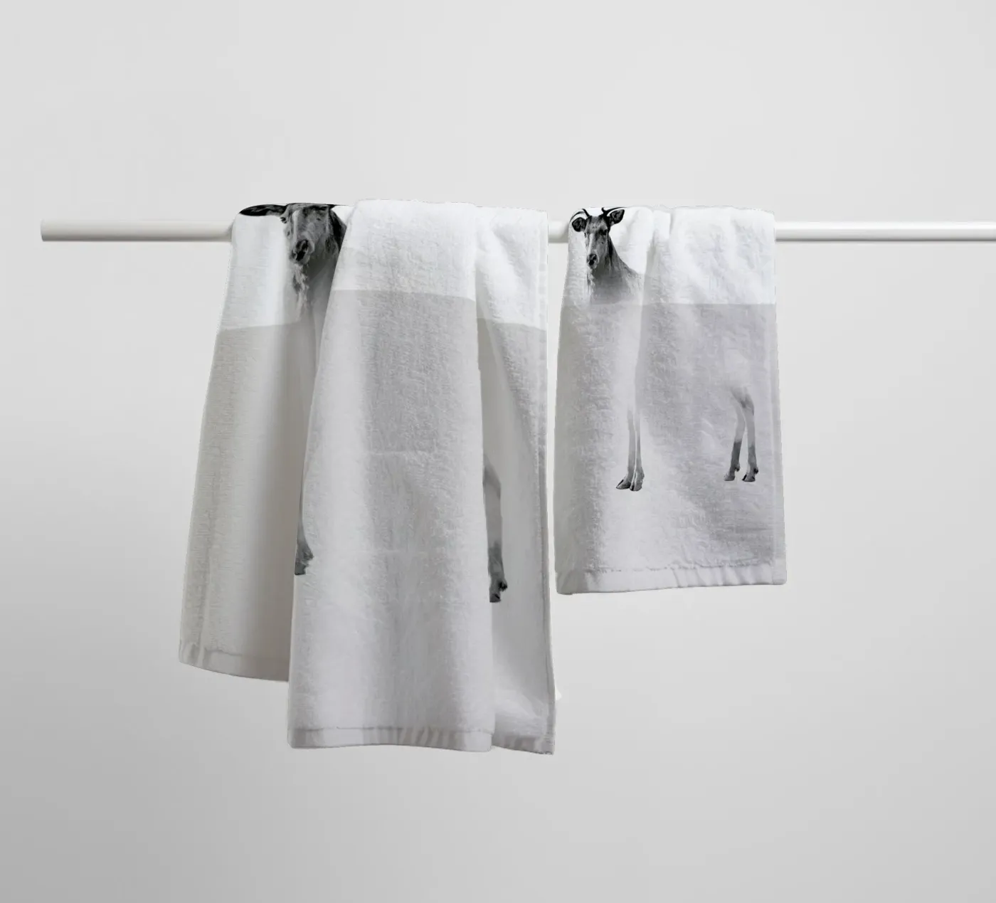 Deer towel by The Wall Shop