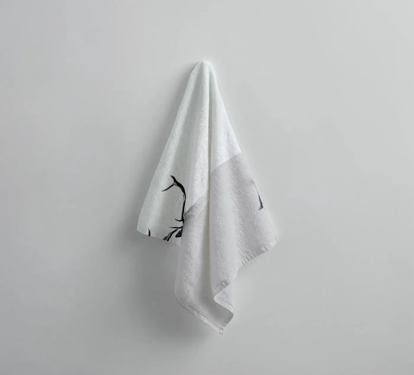 Deer towel by The Wall Shop