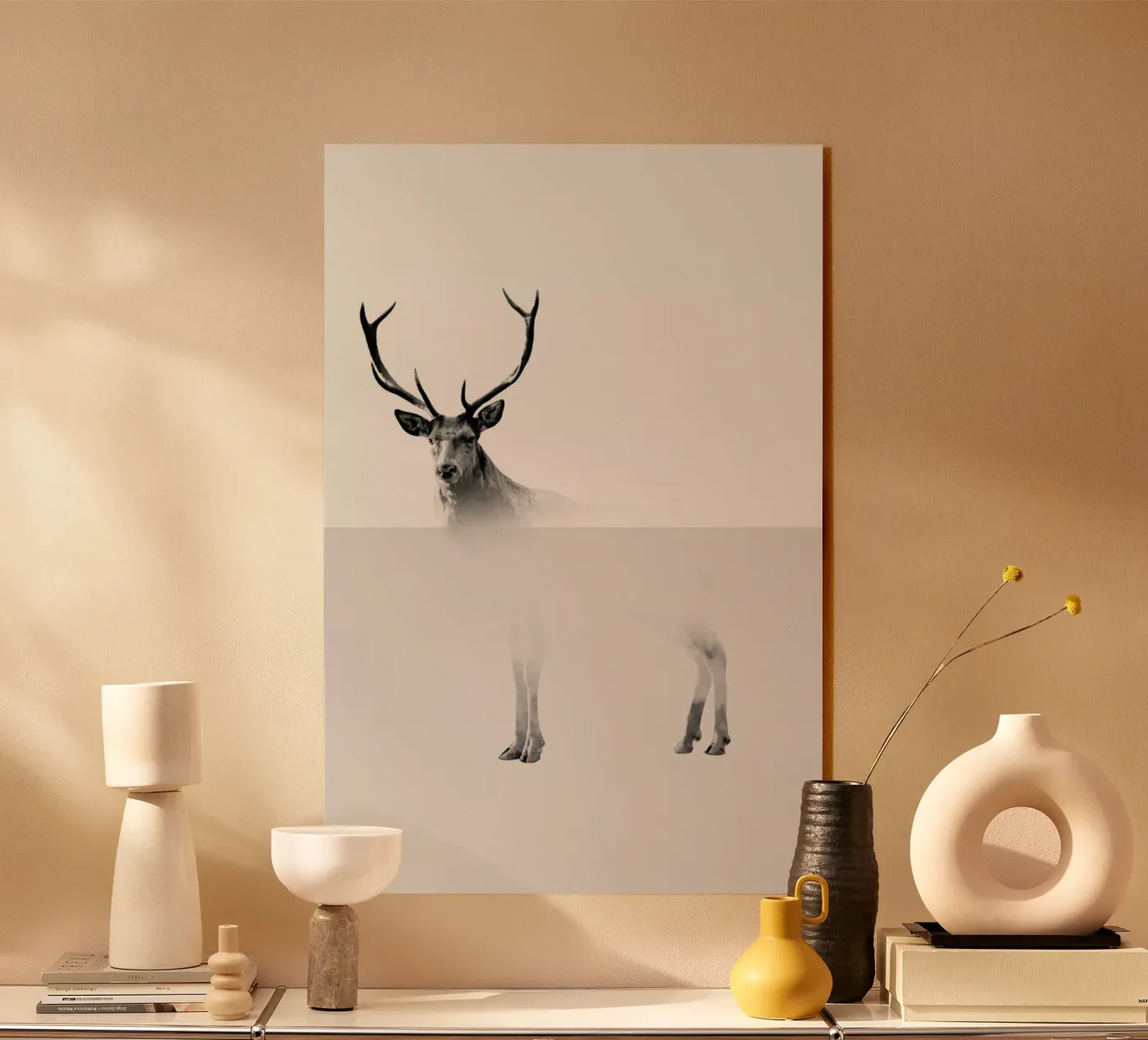 Deer plexiglas de The Wall Shop