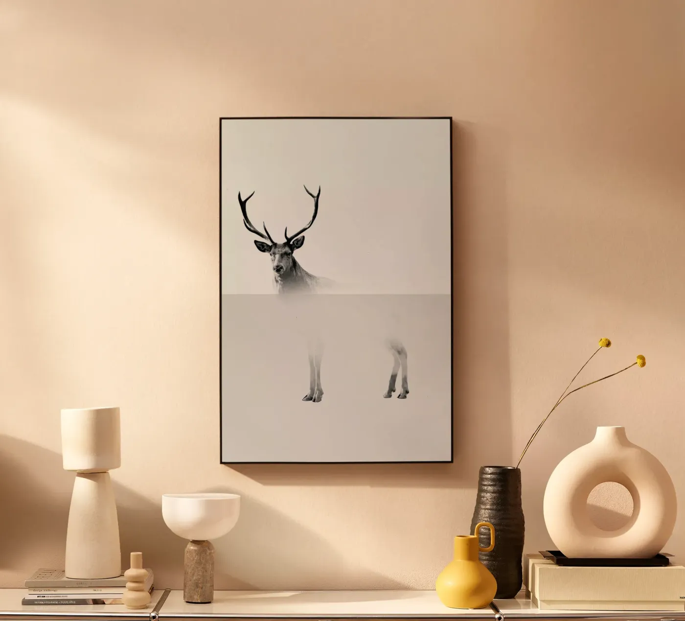 Deer forex-plaat van The Wall Shop